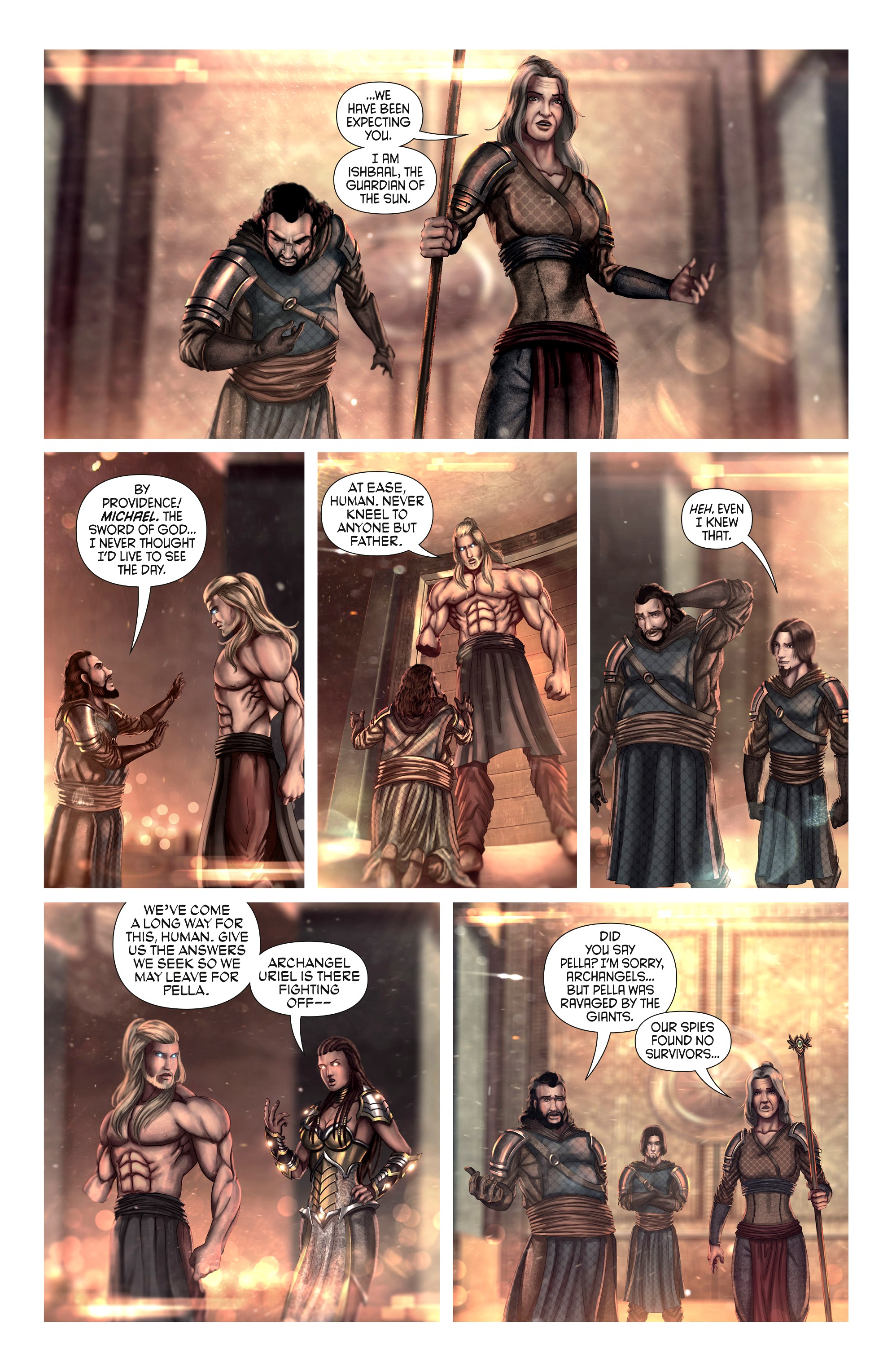 Read online Knights of the Golden Sun comic -  Issue #3 - 22