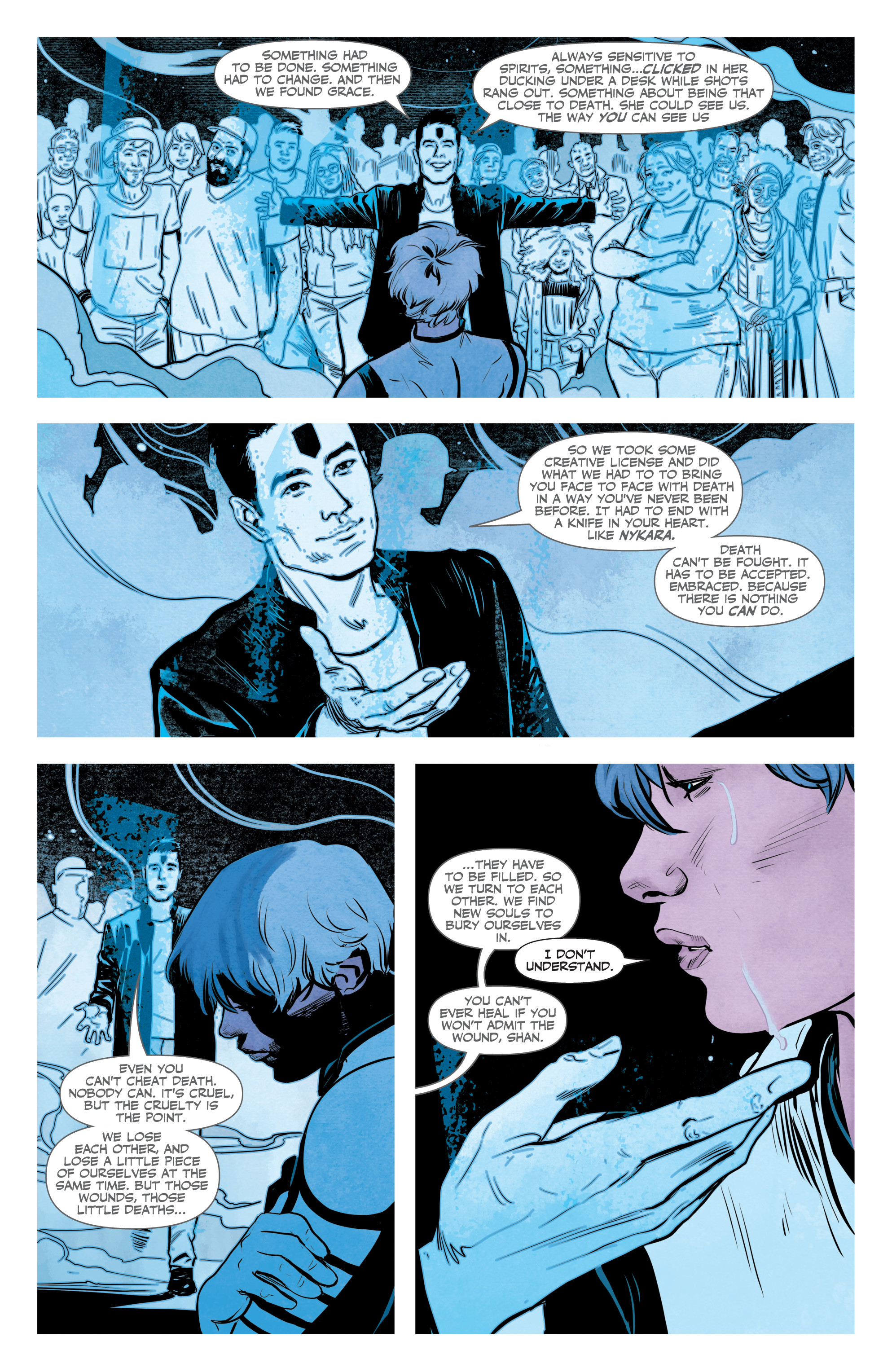 Read online Doctor Mirage comic -  Issue #5 - 16