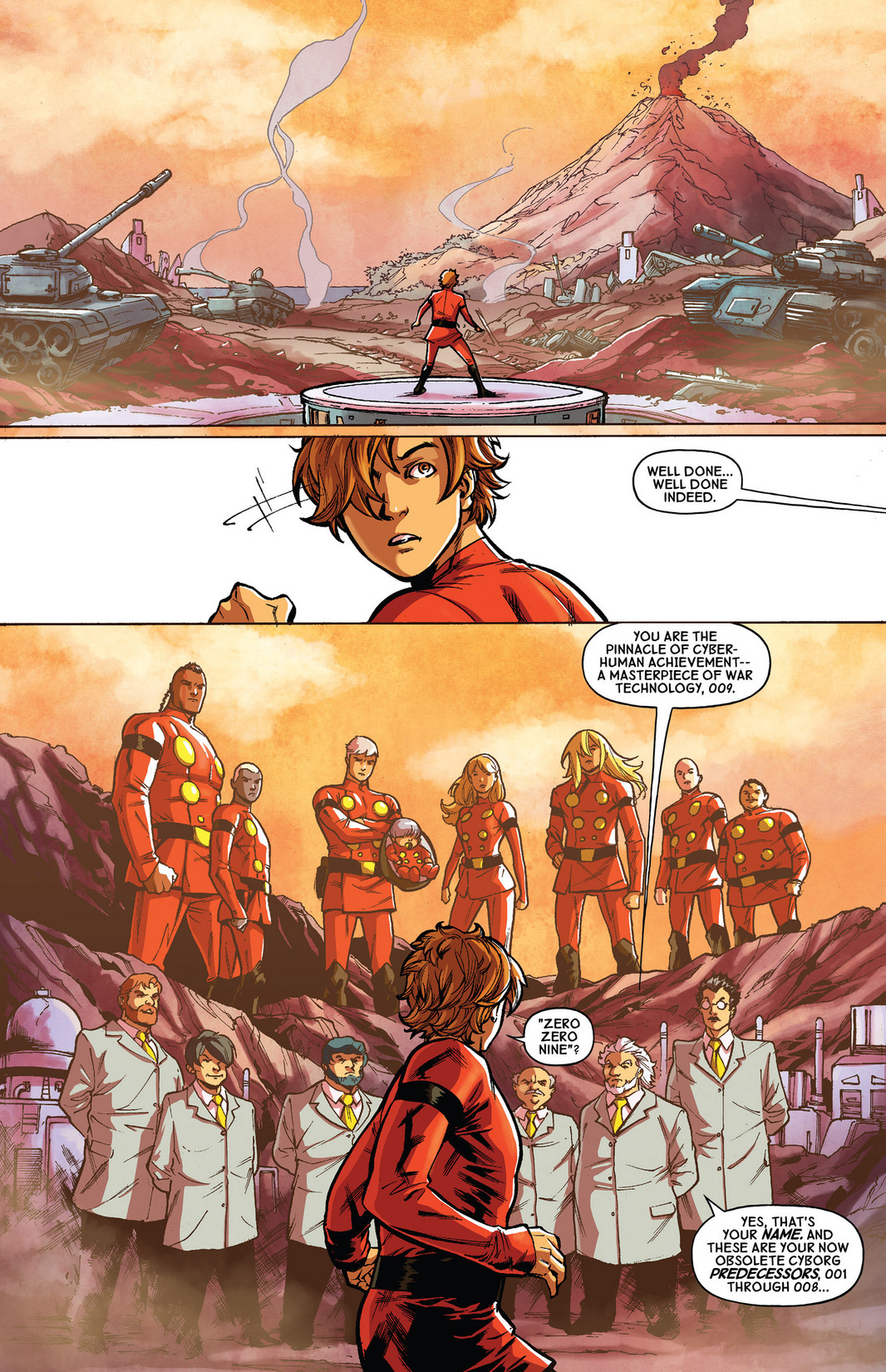 Read online Cyborg 009 comic -  Issue # Full - 14