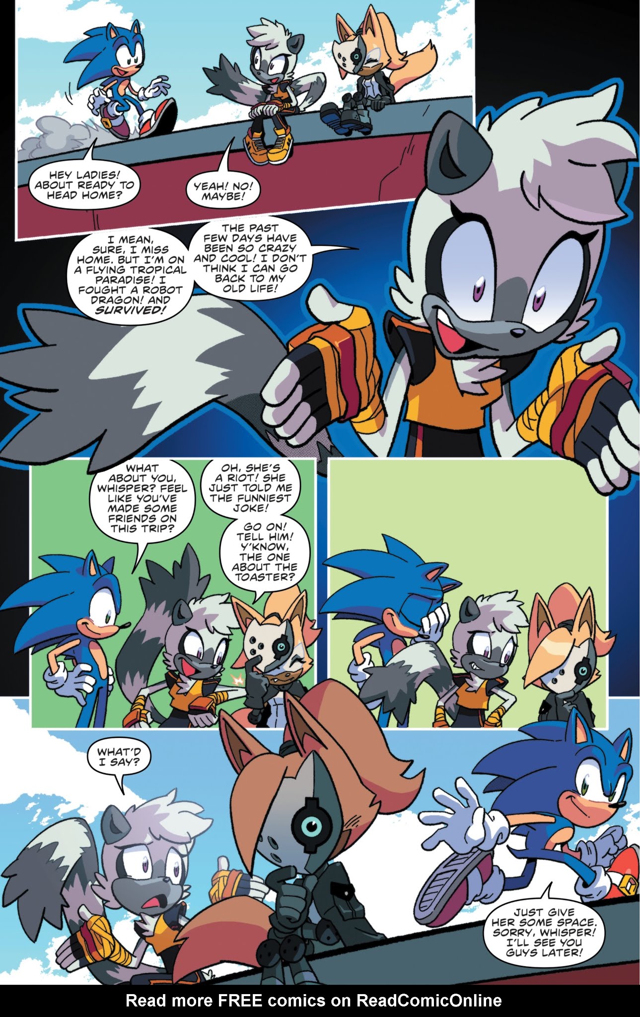 Read online Sonic the Hedgehog (2018) comic -  Issue #12 - 18