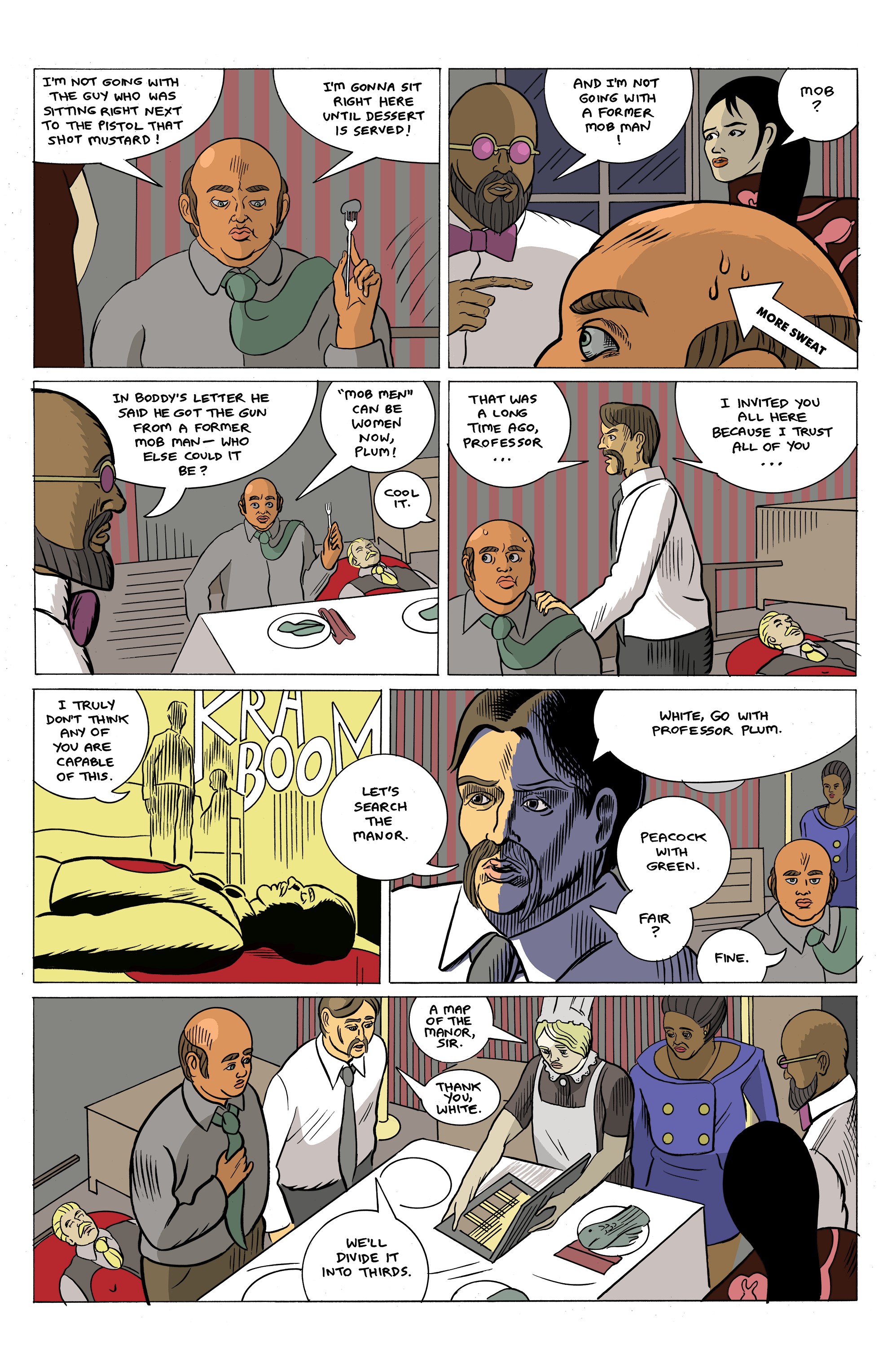 Read online Clue: Candlestick comic -  Issue #1 - 17