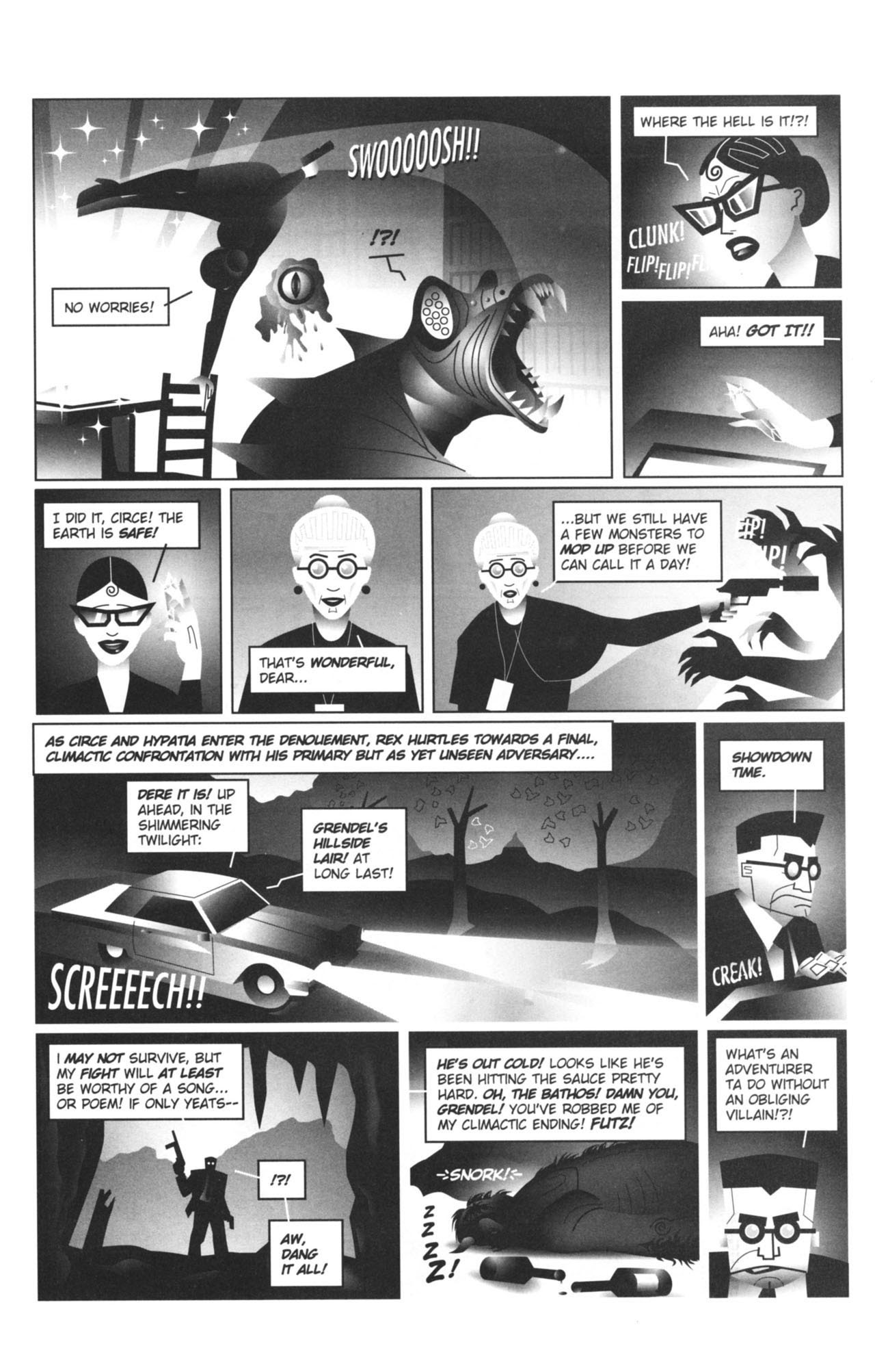 Read online Rex Libris comic -  Issue #8 - 32