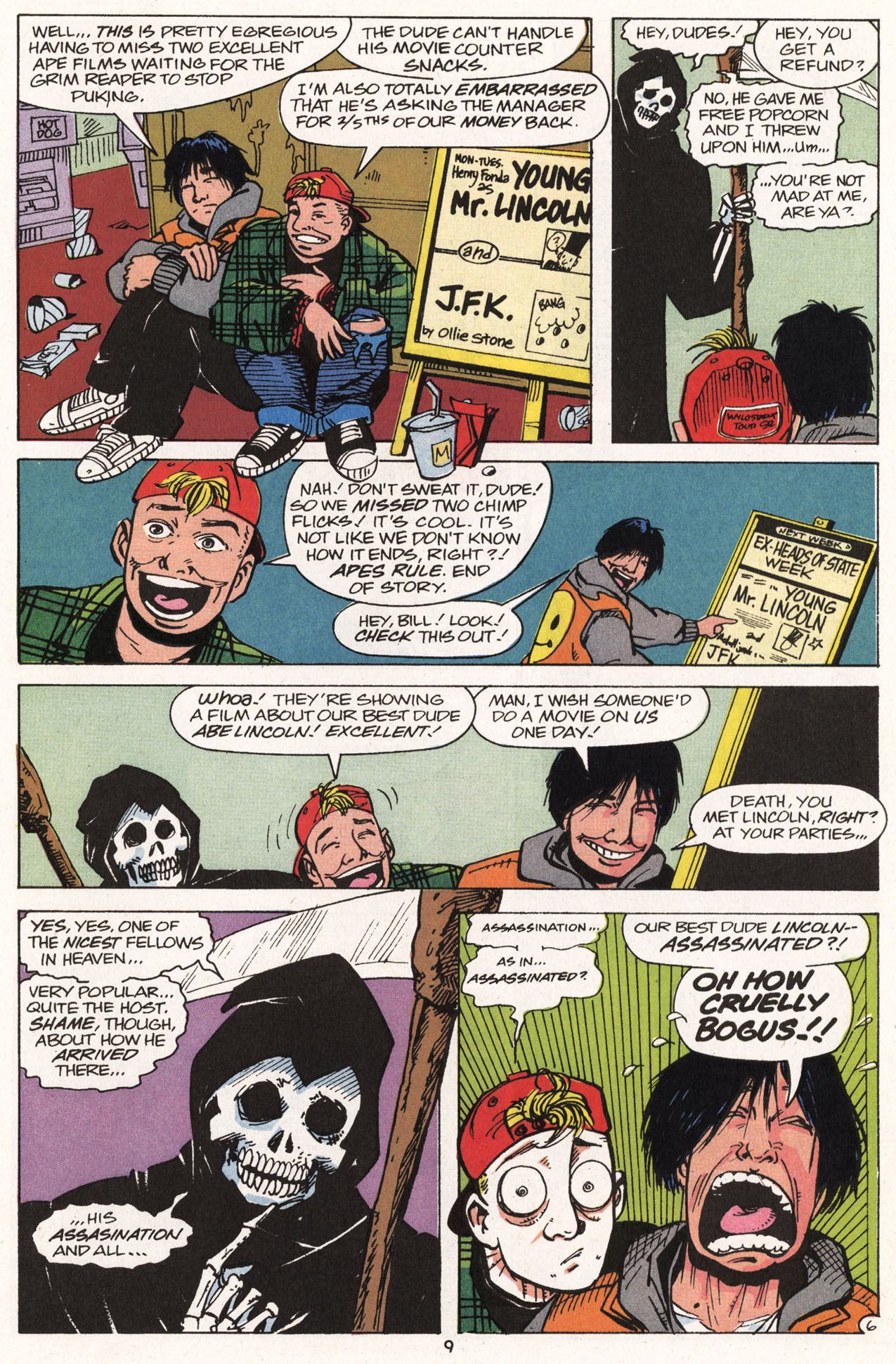 Read online Bill & Ted's Excellent Comic Book comic -  Issue #11 - 9
