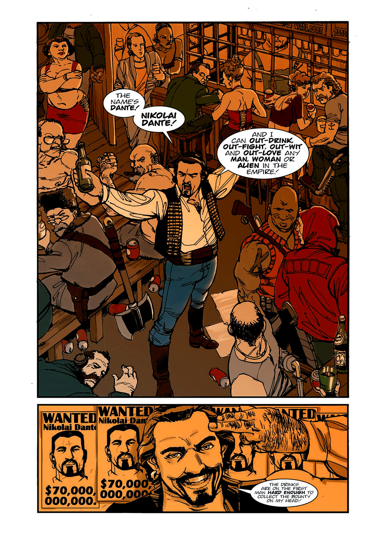 Read online Nikolai Dante comic -  Issue # TPB 6 - 10