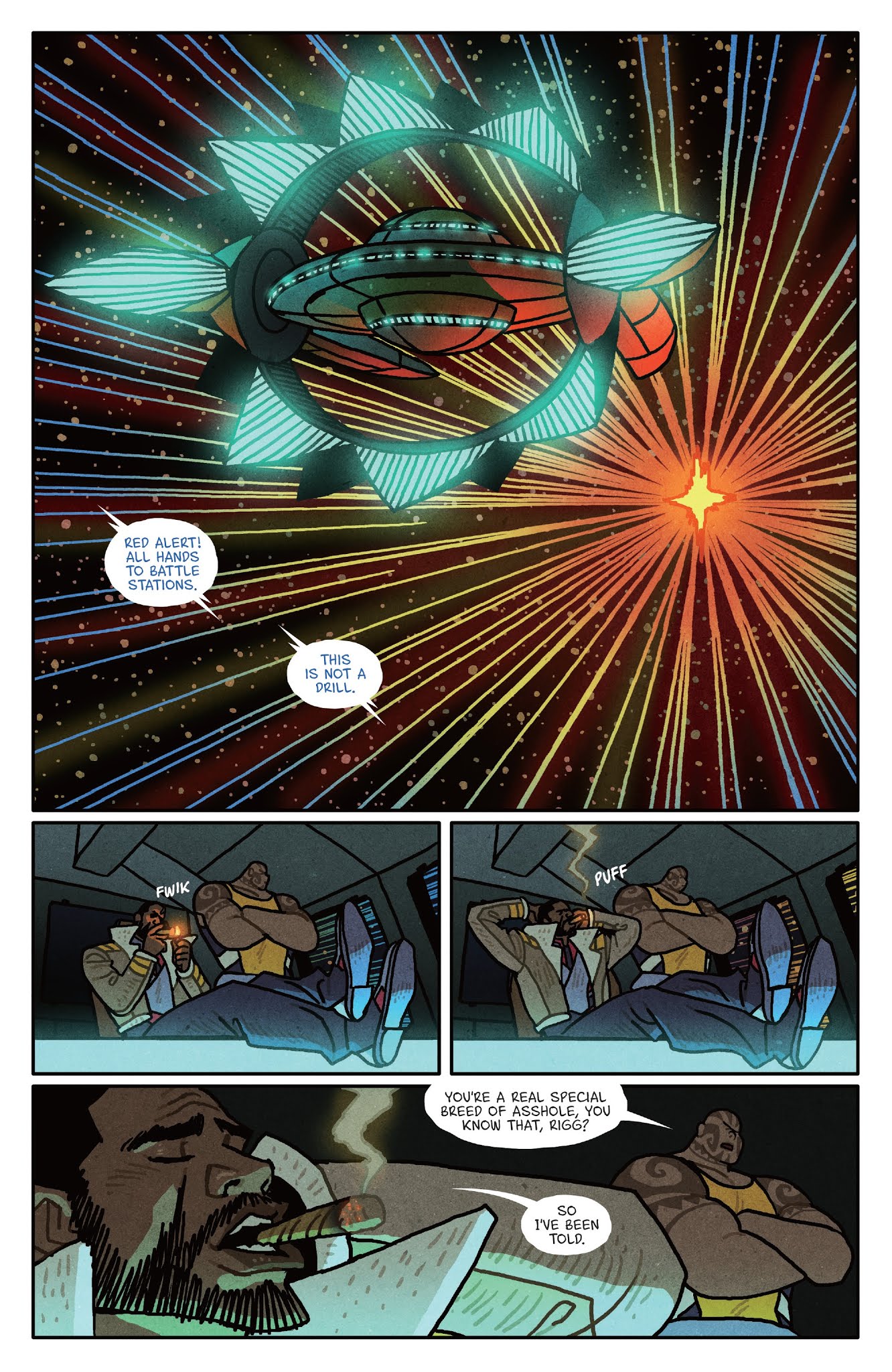 Read online Outer Darkness comic -  Issue #2 - 10