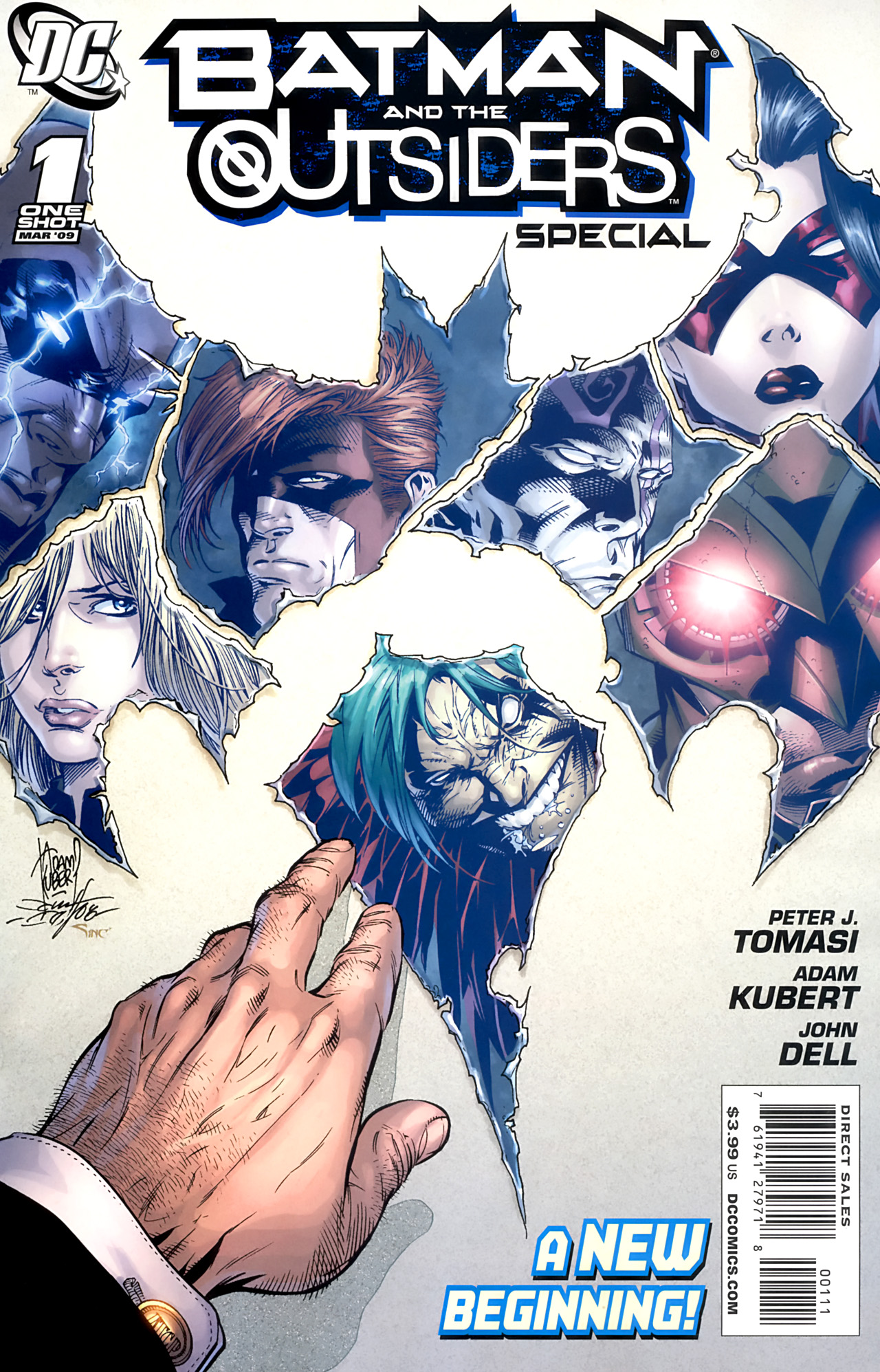 Read online Batman and the Outsiders (2007) comic -  Issue # _Special 1 - 1