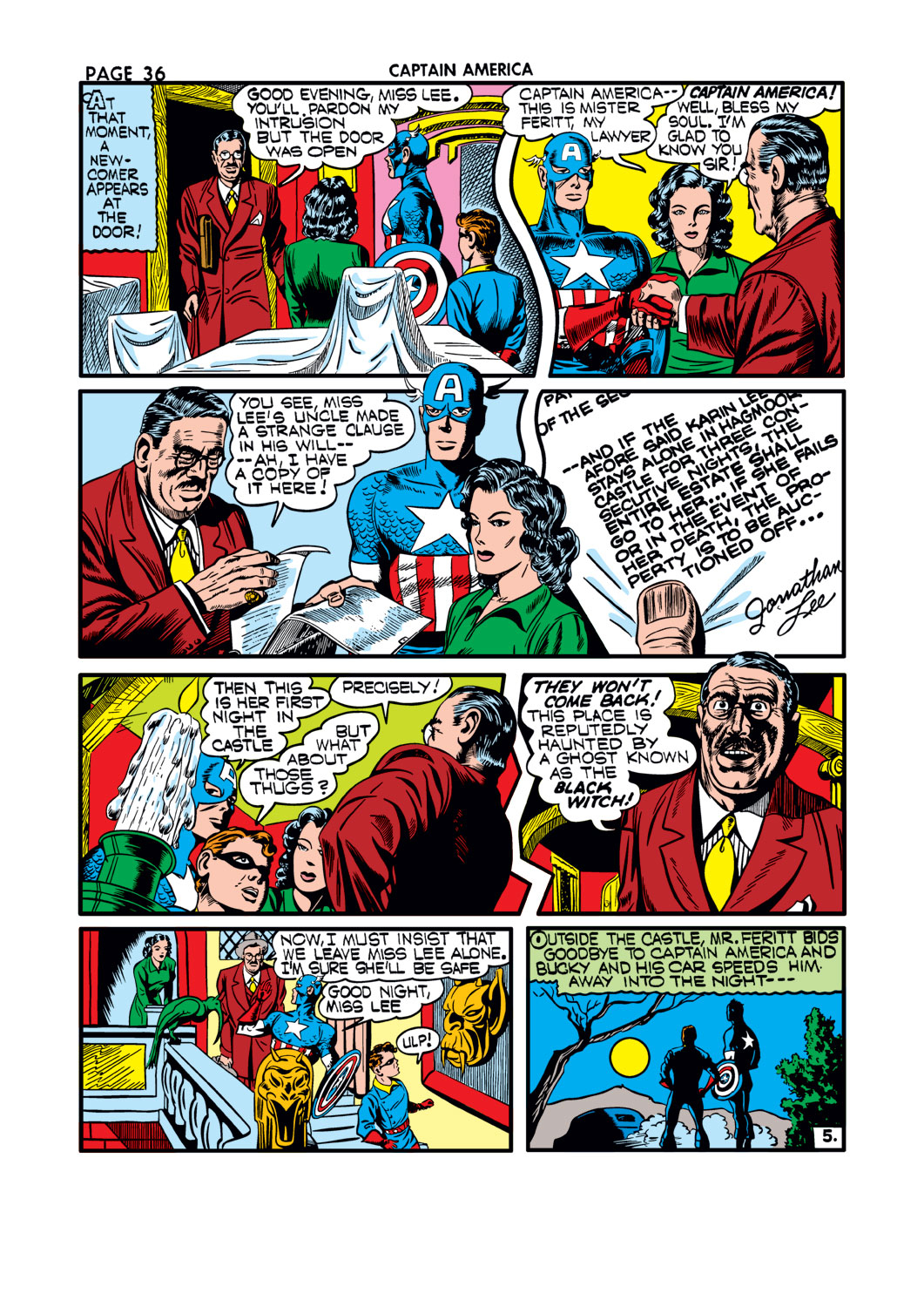 Captain America Comics 8 Page 37