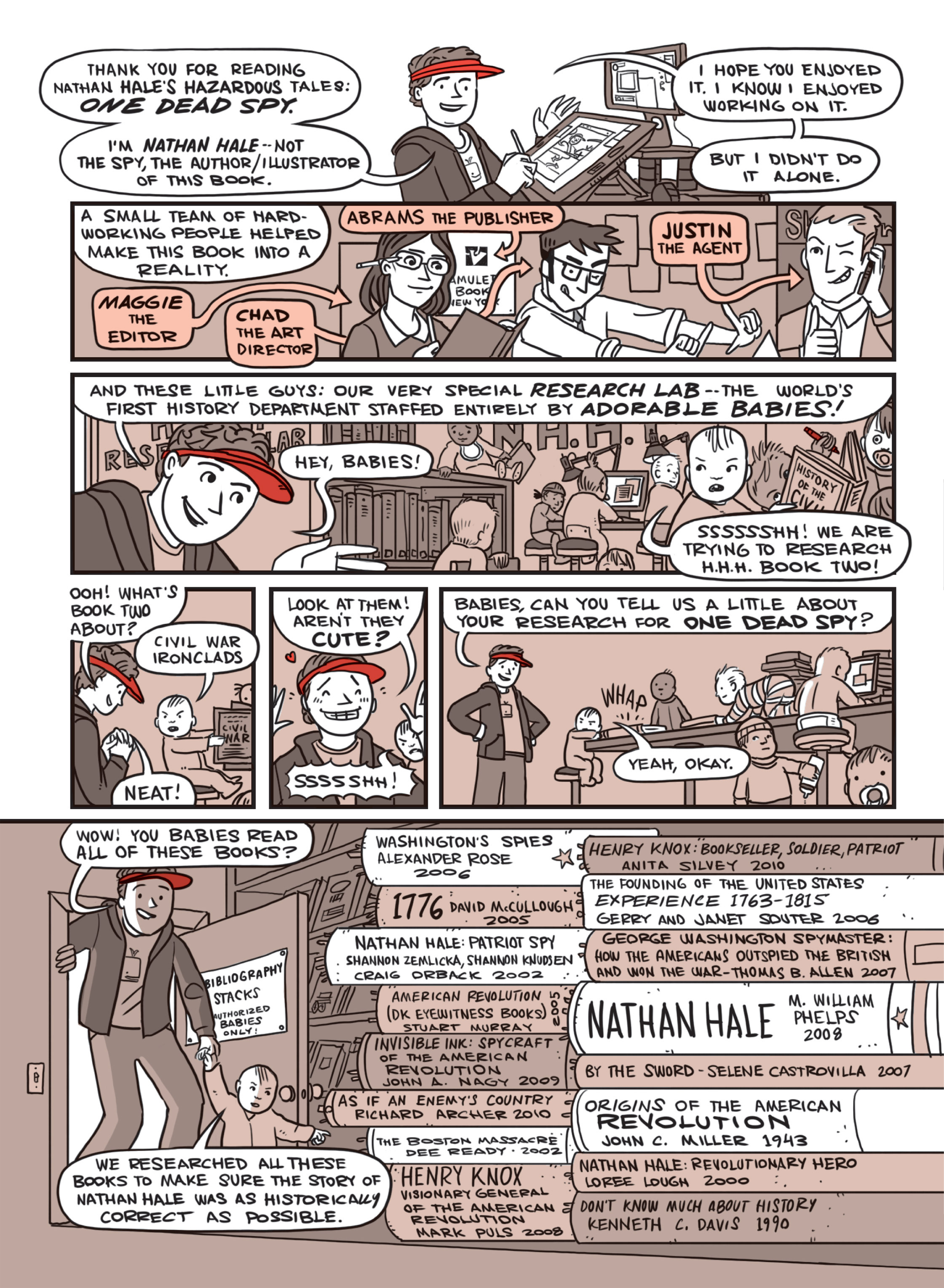 Read online Nathan Hale's Hazardous Tales comic -  Issue # TPB 1 - 119