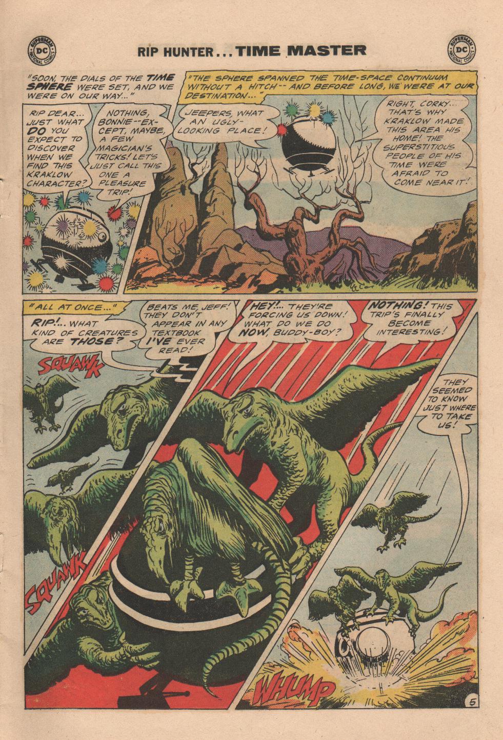 Read online Rip Hunter...Time Master comic -  Issue #28 - 7