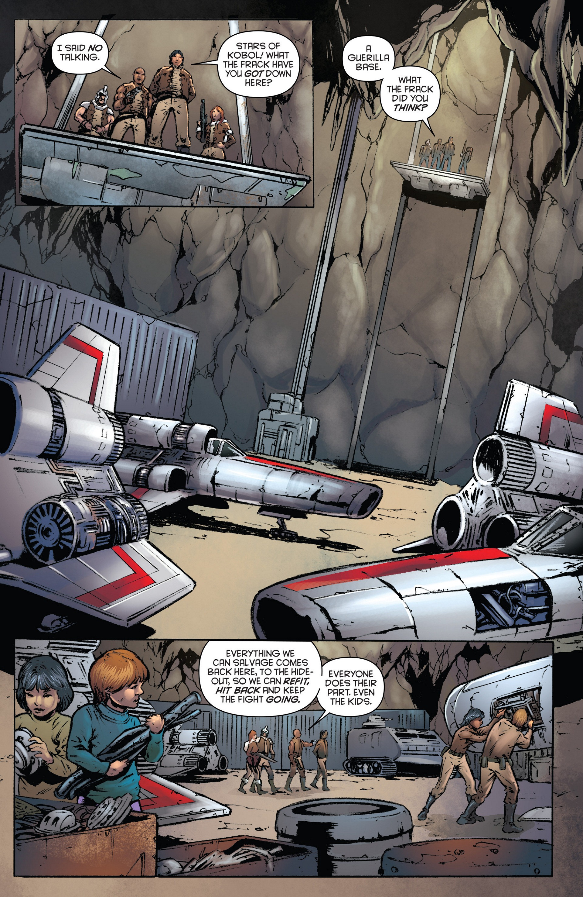 Read online Classic Battlestar Galactica (2013) comic -  Issue #2 - 22