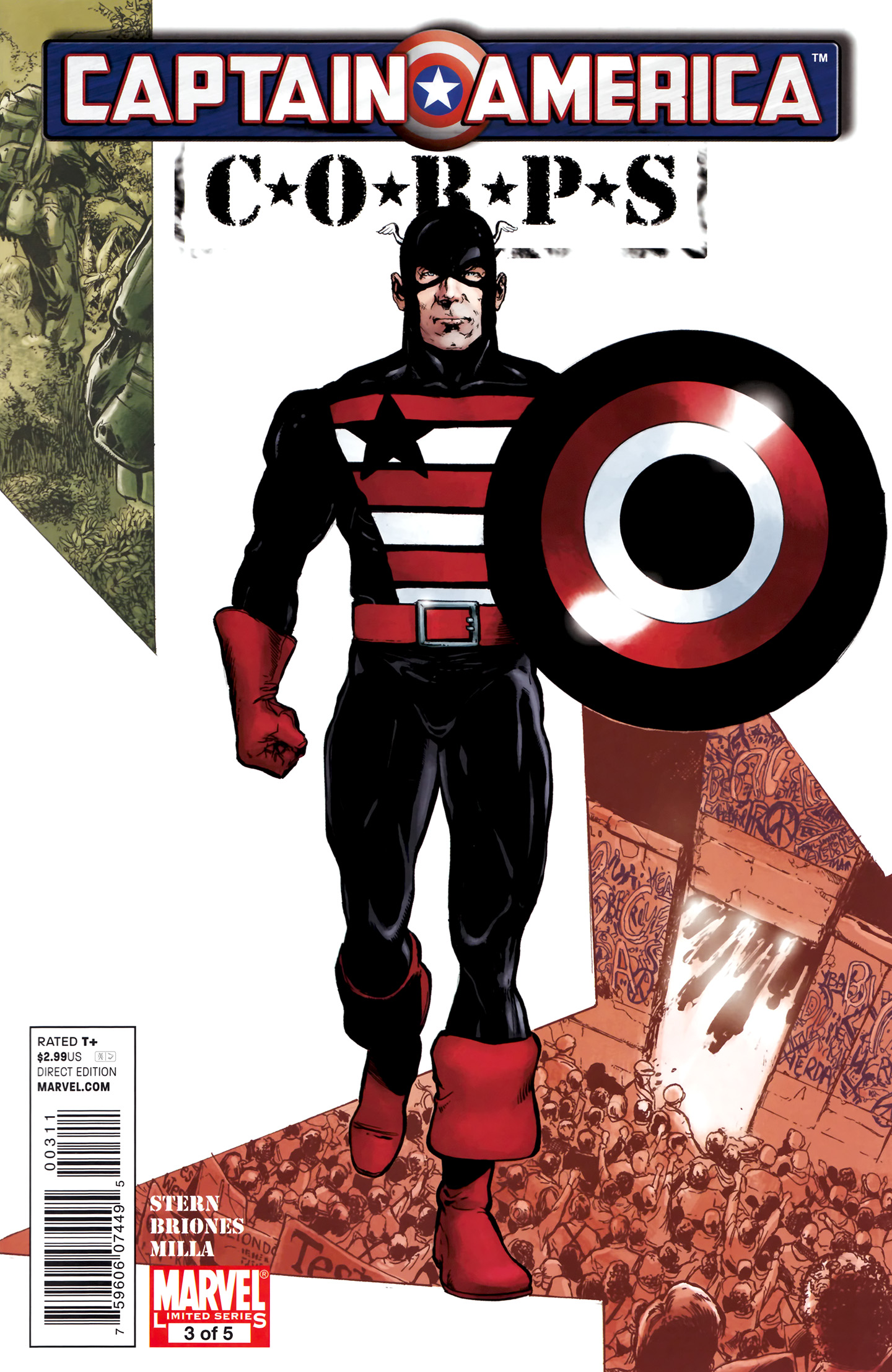 Read online Captain America Corps comic -  Issue #3 - 1