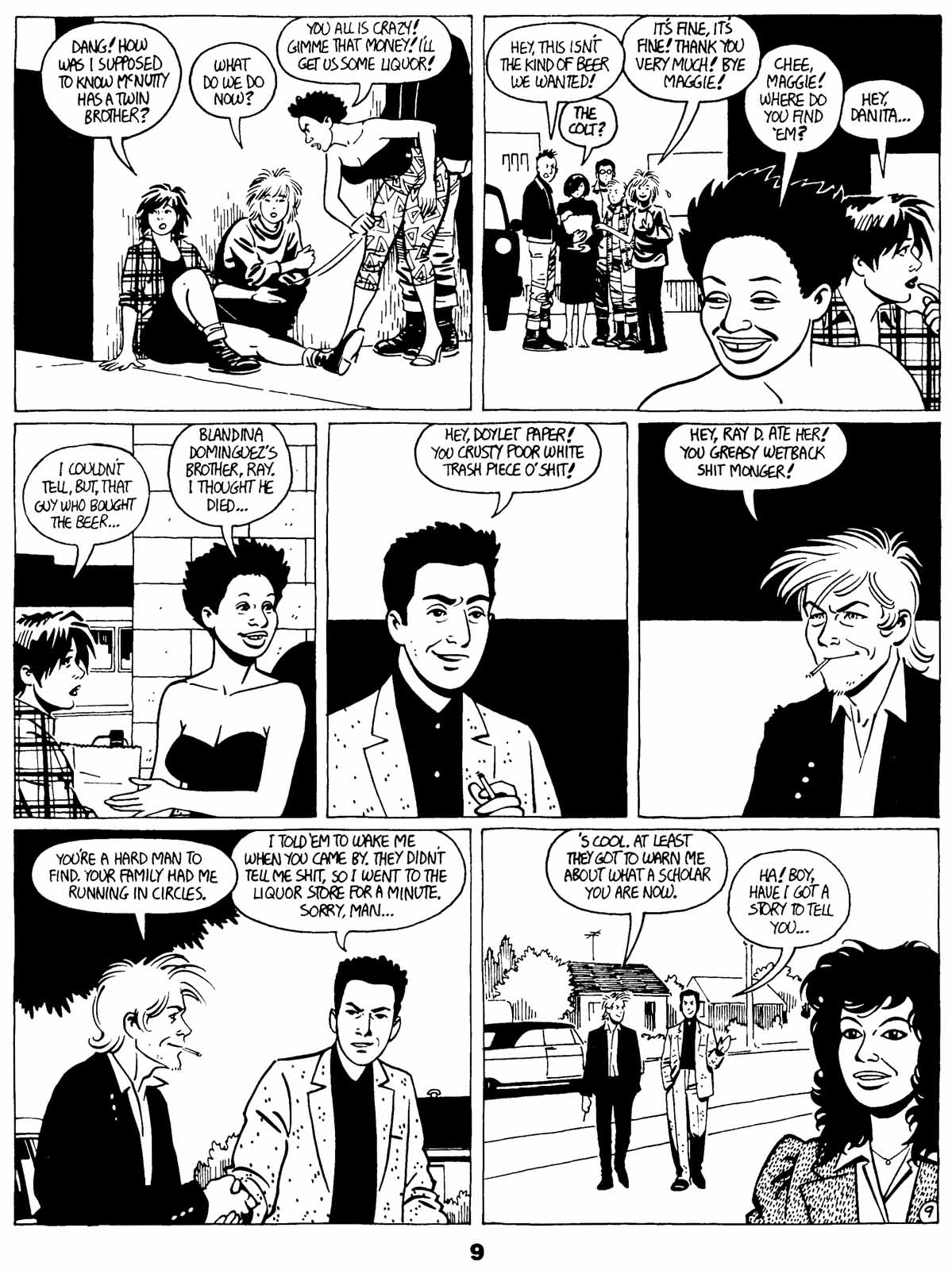 Read online Love and Rockets (1982) comic -  Issue #20 - 12