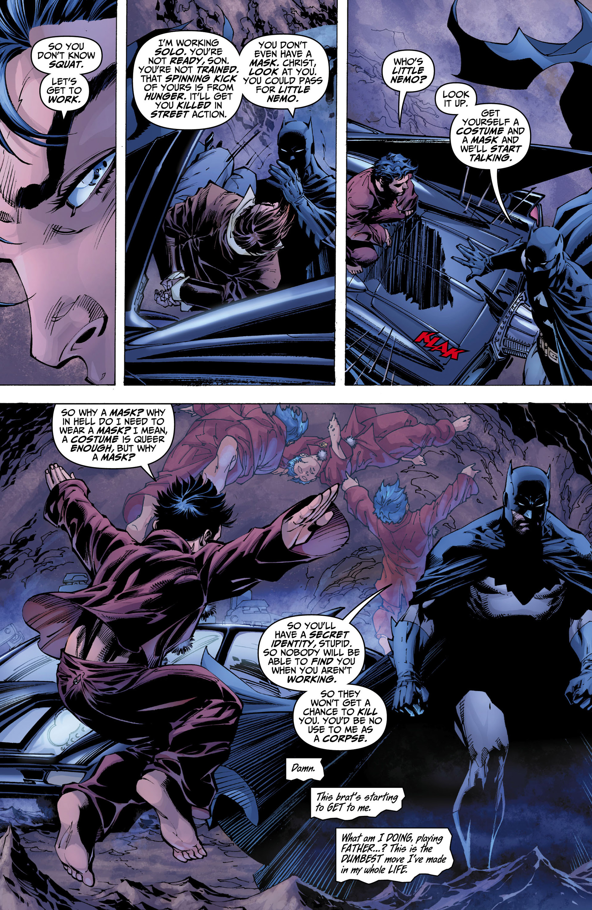 Read online All Star Batman & Robin, The Boy Wonder comic -  Issue #8 - 9