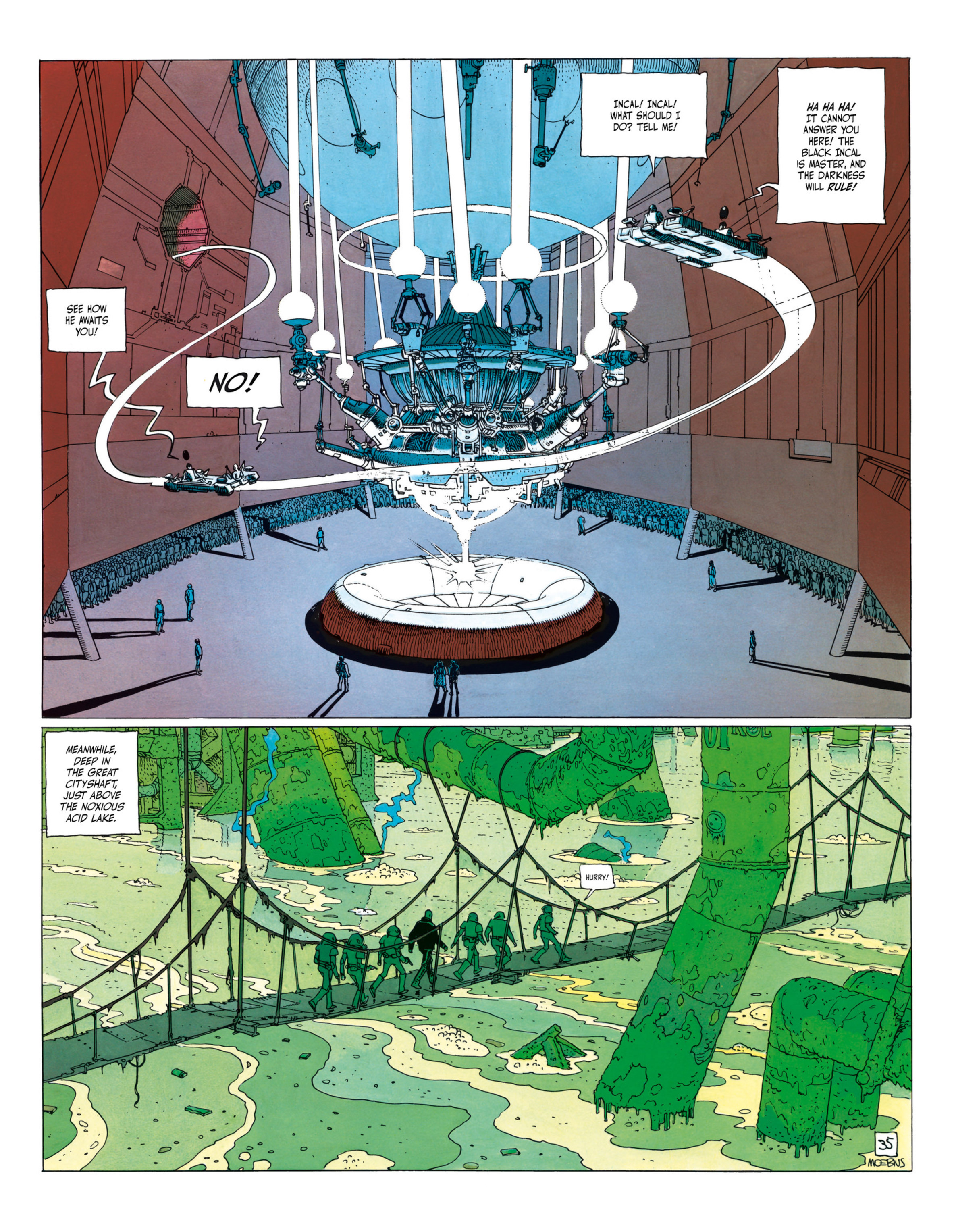Read online The Incal comic -  Issue # TPB 1 - 40