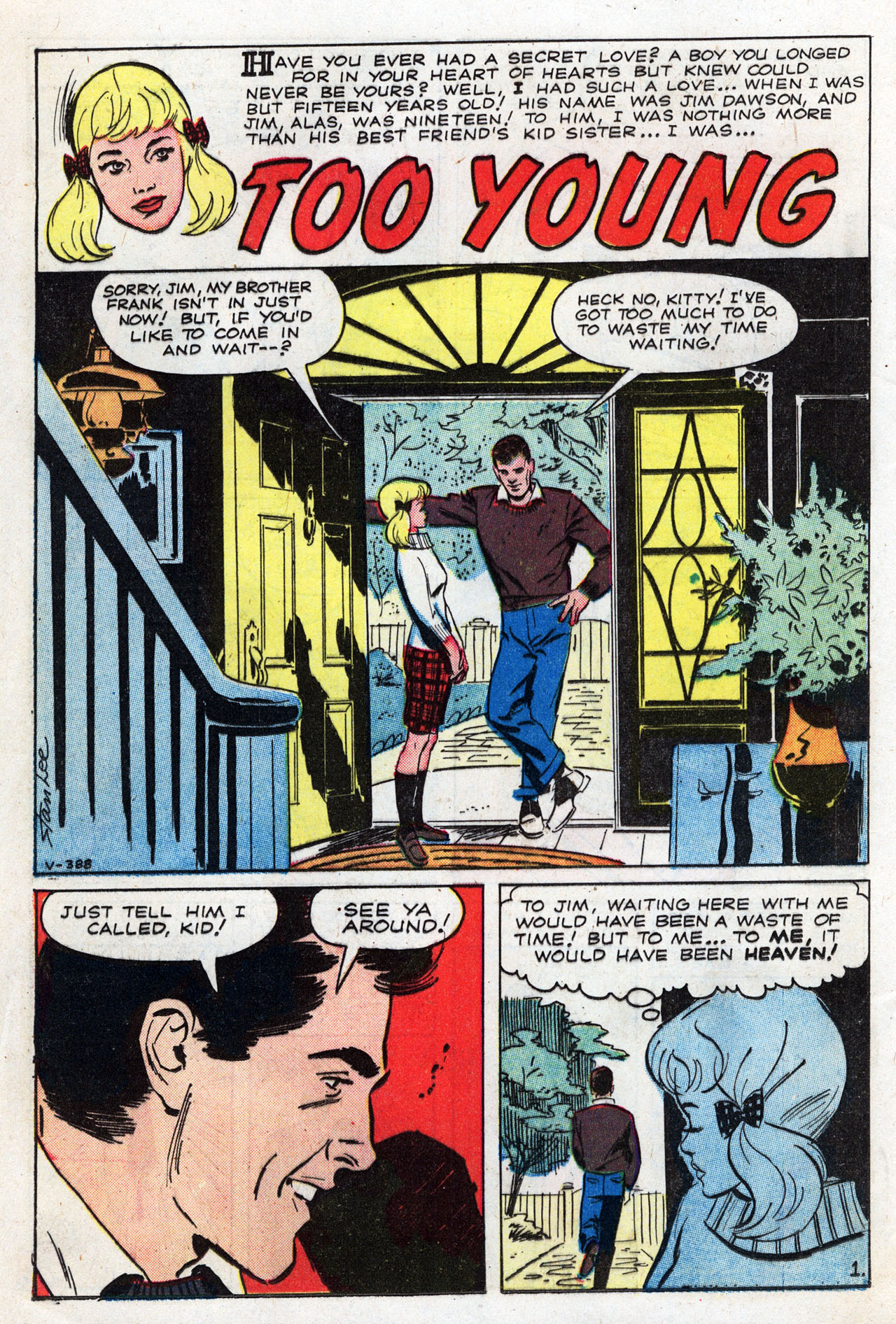 Read online Love Romances comic -  Issue #96 - 12