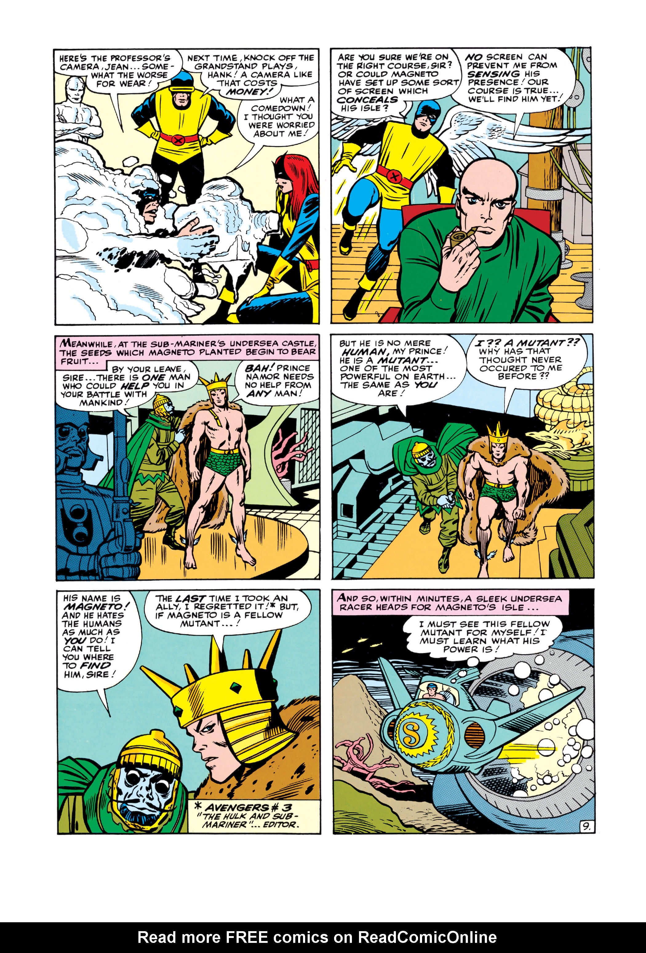 Read online Uncanny X-Men (1963) comic -  Issue #6 - 10