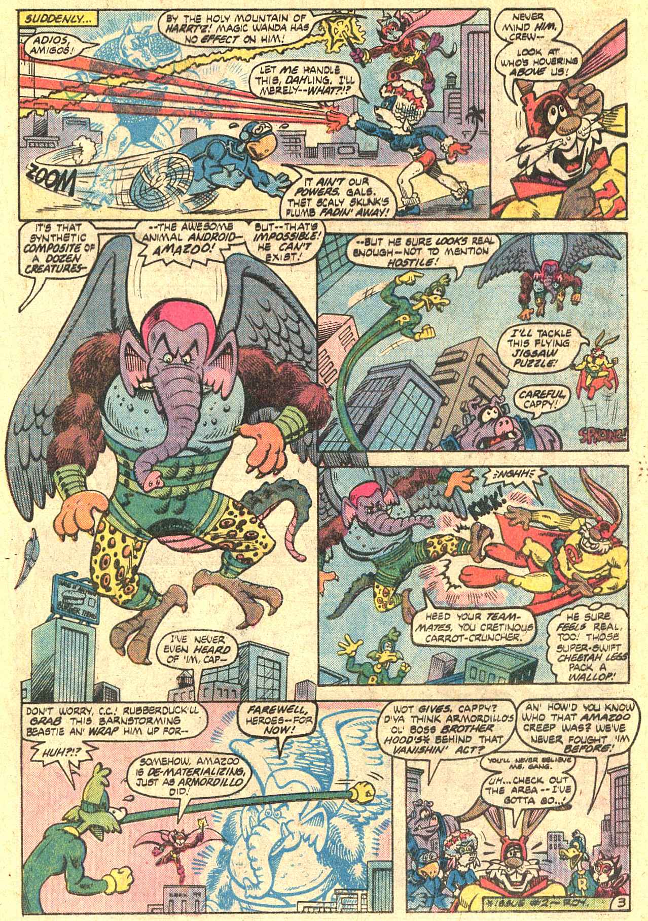 Read online Captain Carrot and His Amazing Zoo Crew! comic -  Issue #14 - 4