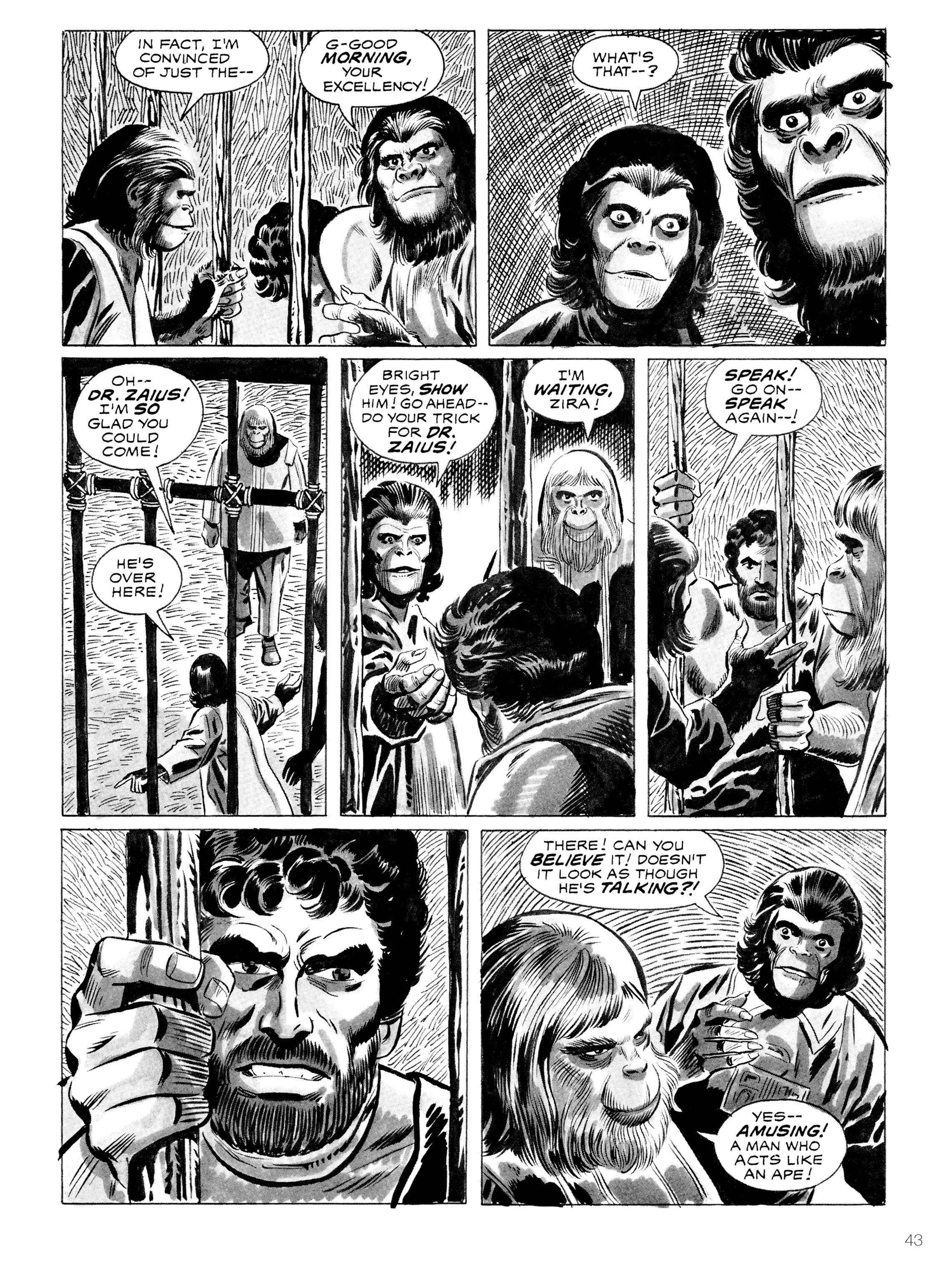 Read online Planet of the Apes: Archive comic -  Issue # TPB 2 (Part 1) - 40