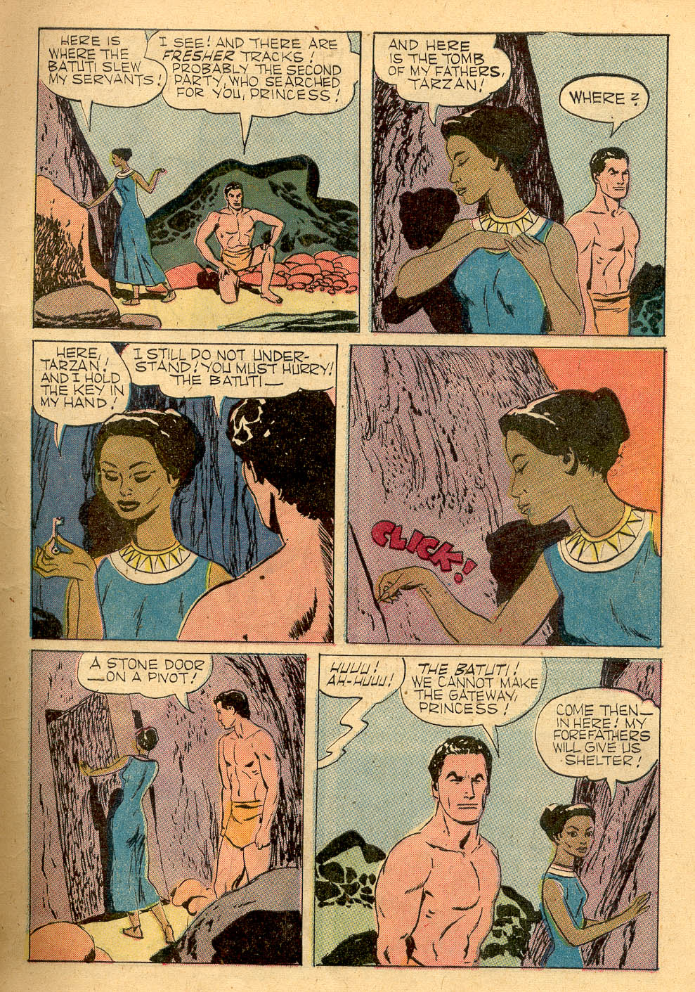 Read online Tarzan (1948) comic -  Issue #119 - 9