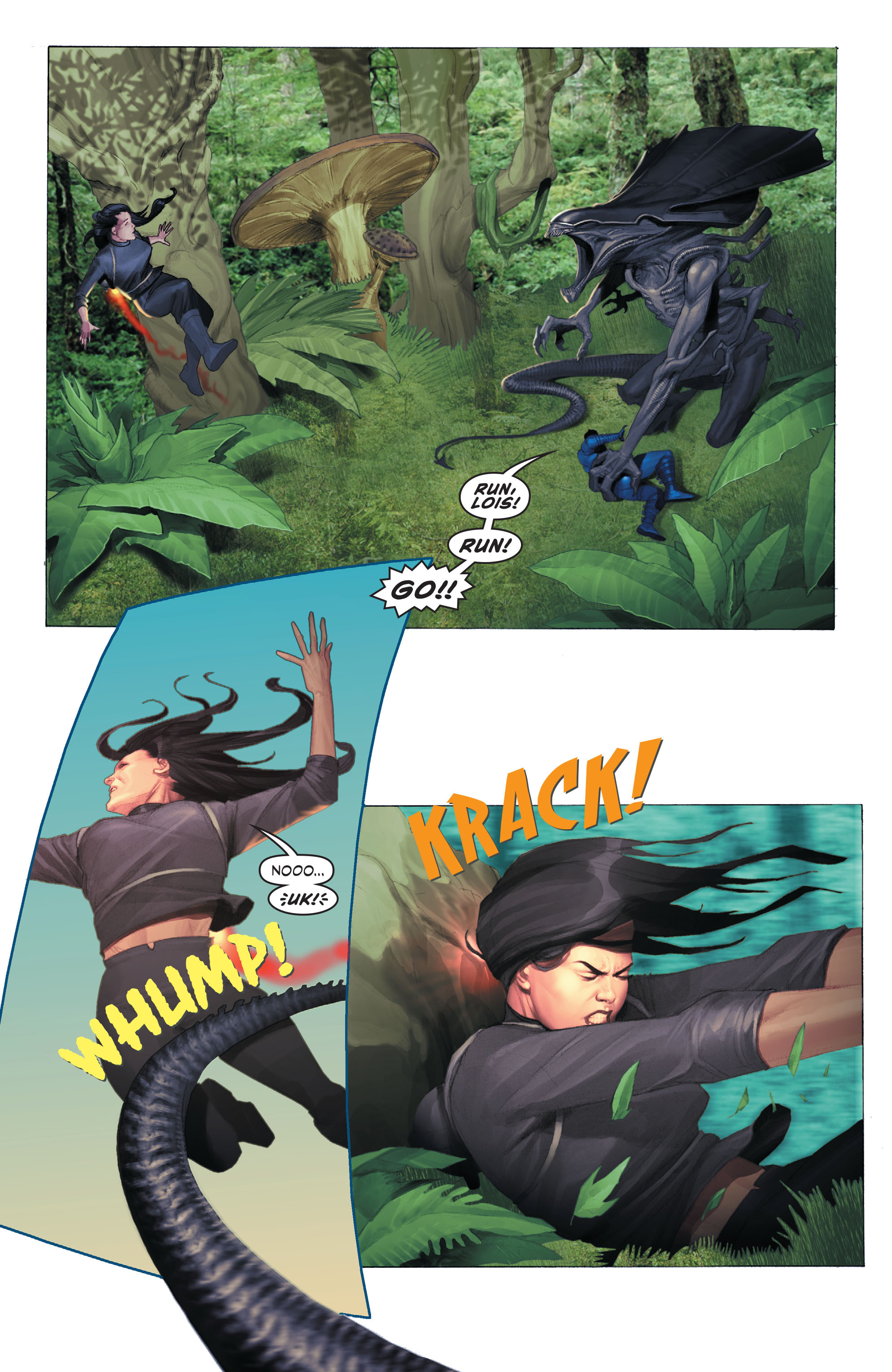 Read online Superman and Batman Vs. Aliens and Predator comic -  Issue #2 - 24