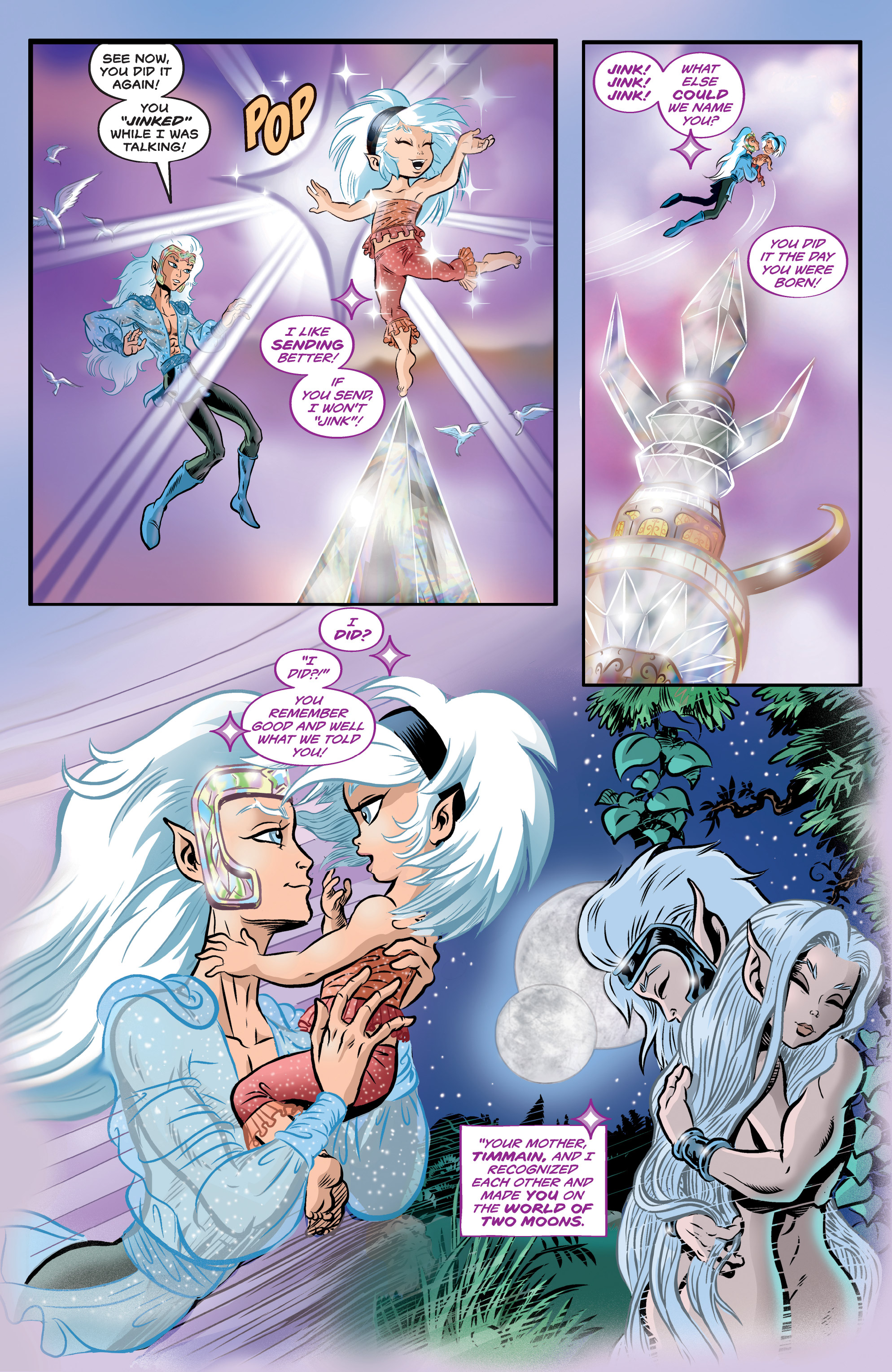 Read online Elfquest: Stargazer's Hunt comic -  Issue #1 - 4