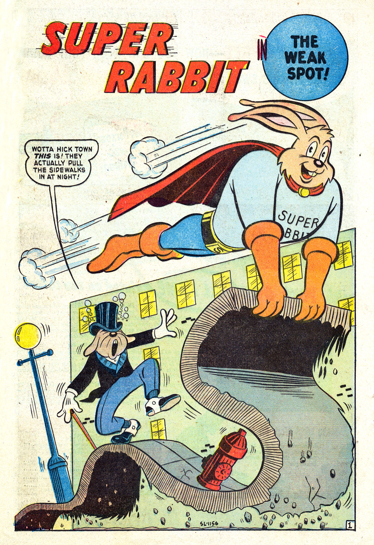 Read online Super Rabbit comic -  Issue #12 - 24