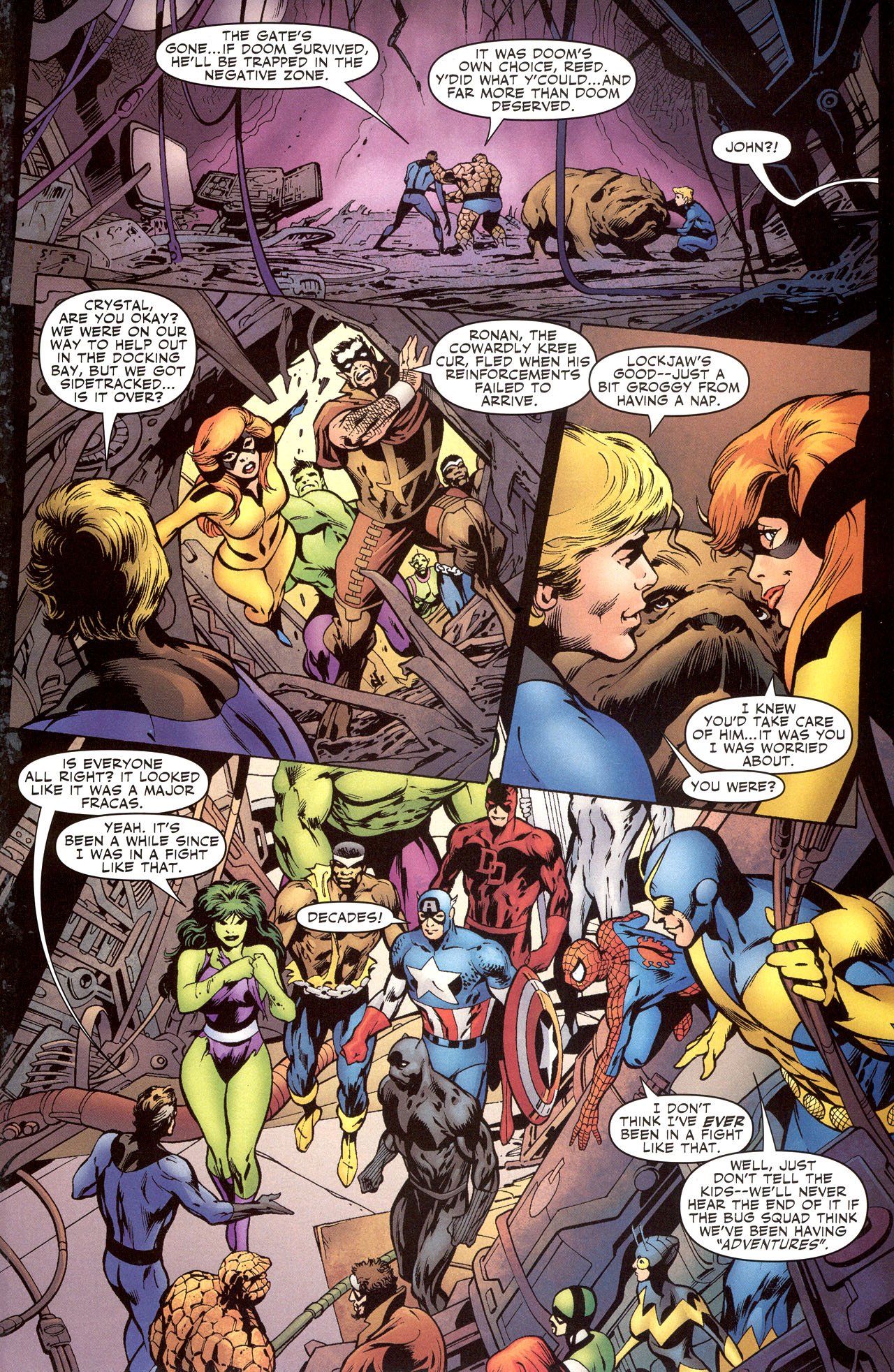 Read online Fantastic Four: The End comic -  Issue #6 - 18