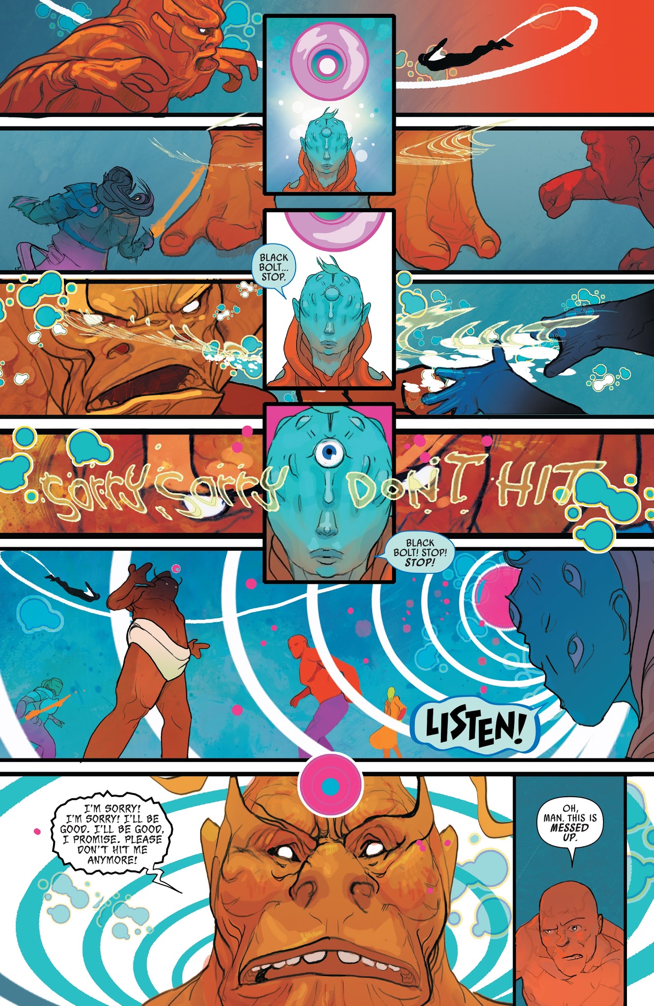 Read online Black Bolt comic -  Issue #3 - 14