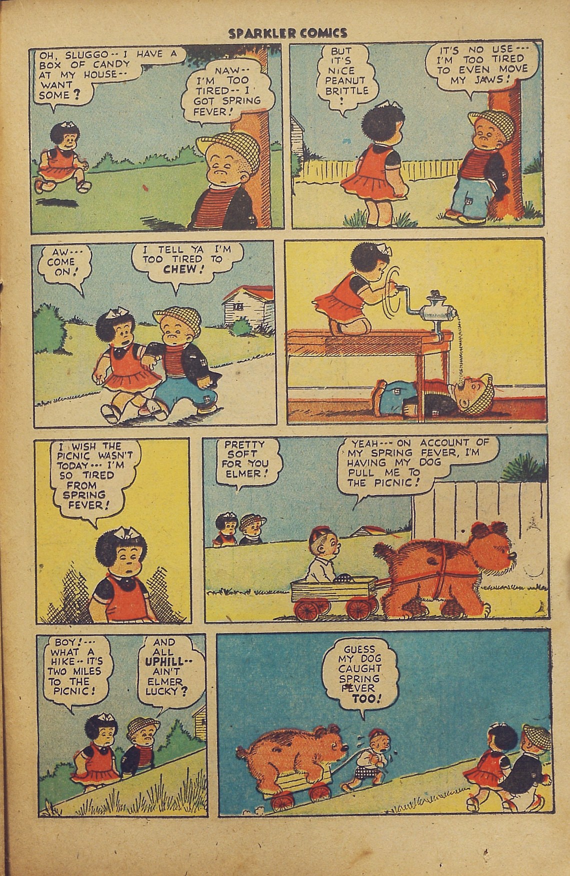 Read online Sparkler Comics comic -  Issue #54 - 31