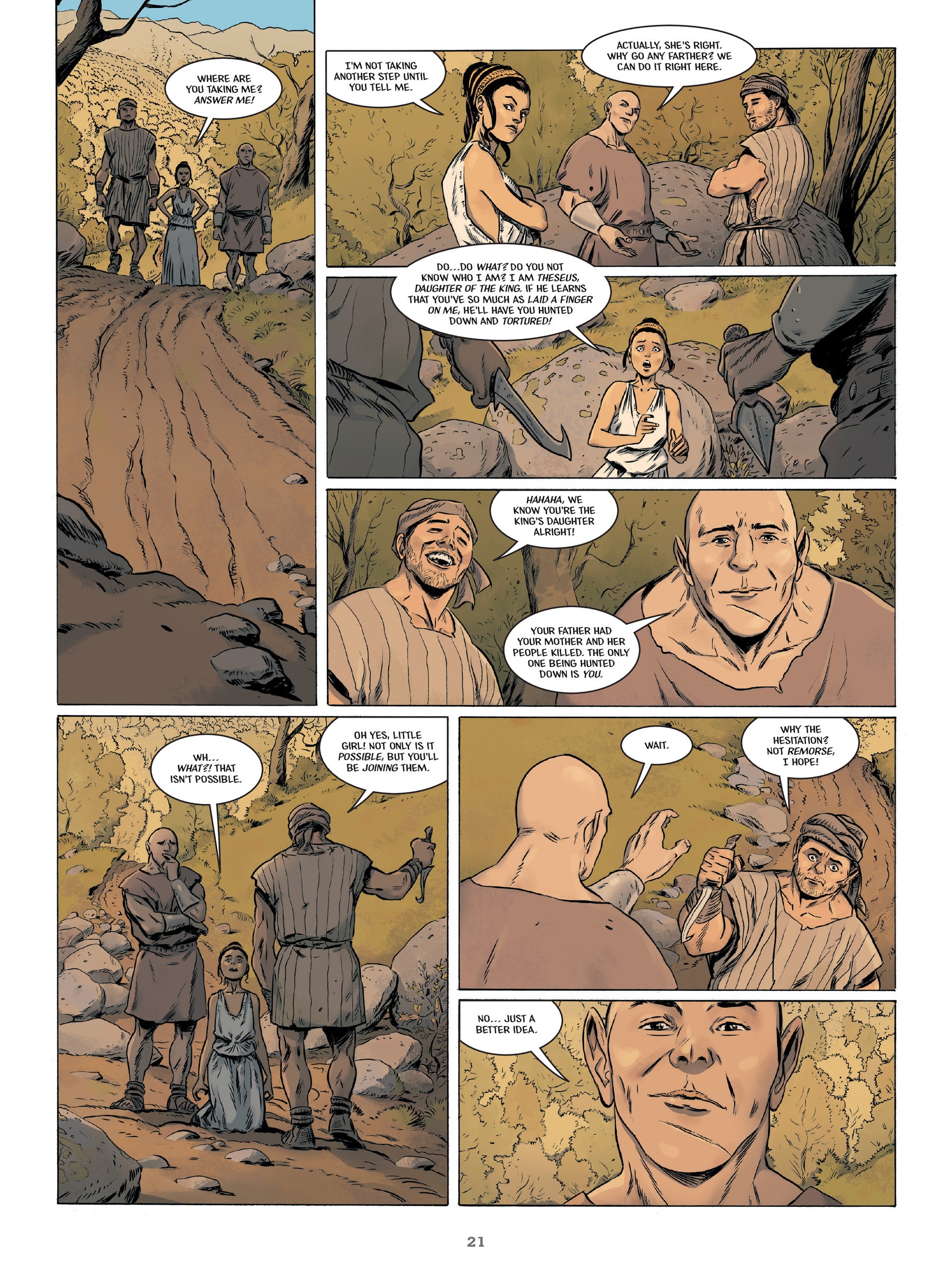 Read online The Fire of Theseus comic -  Issue #1 - 21