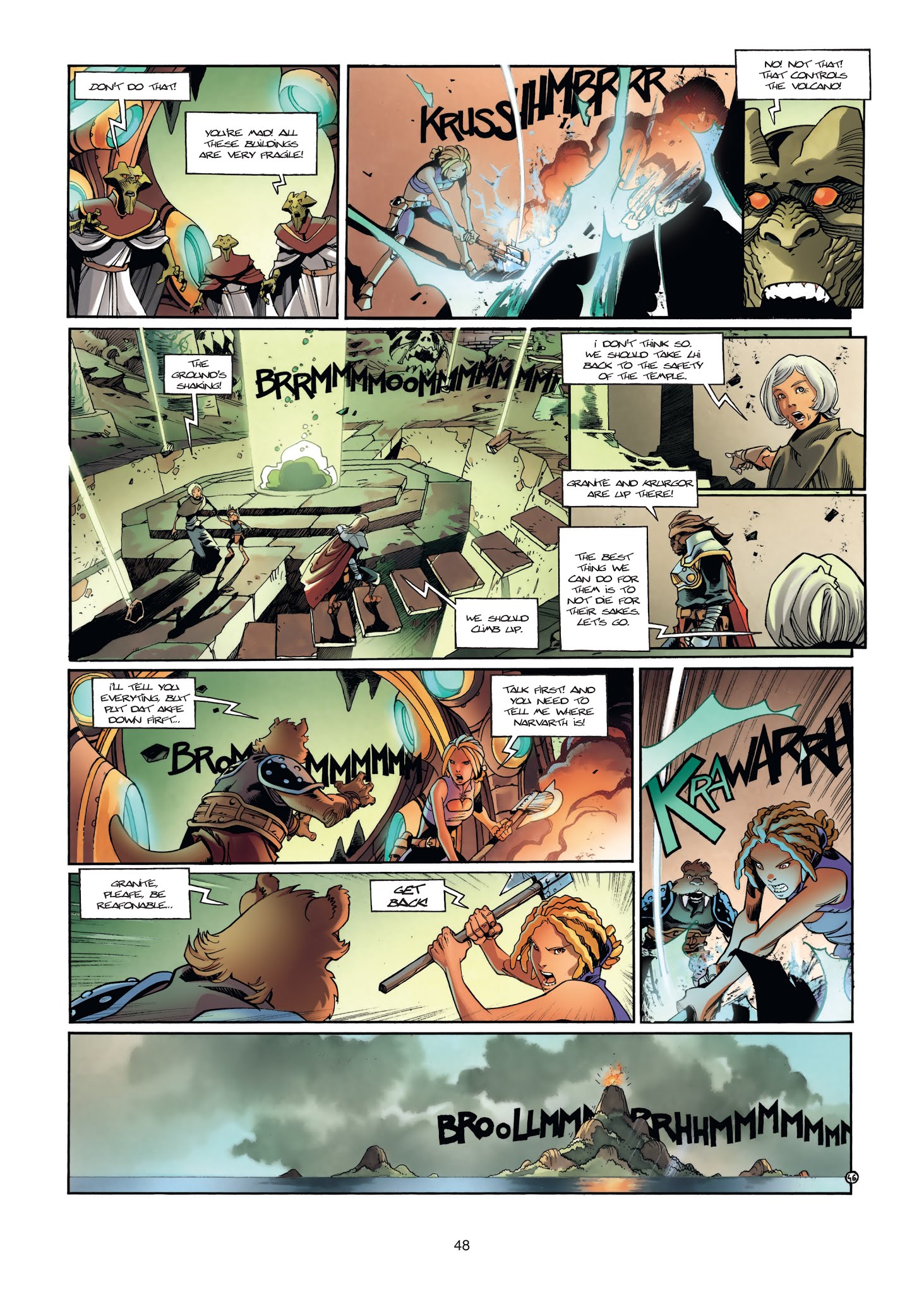 Read online Ythaq comic -  Issue #6 - 48