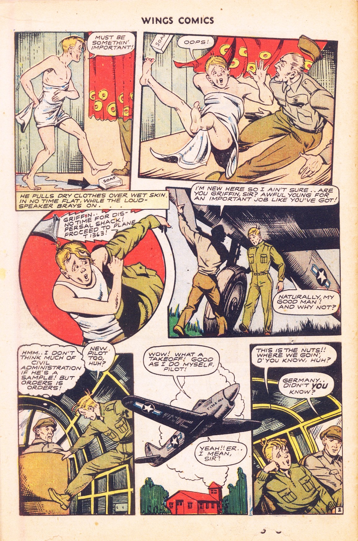 Read online Wings Comics comic -  Issue #57 - 14
