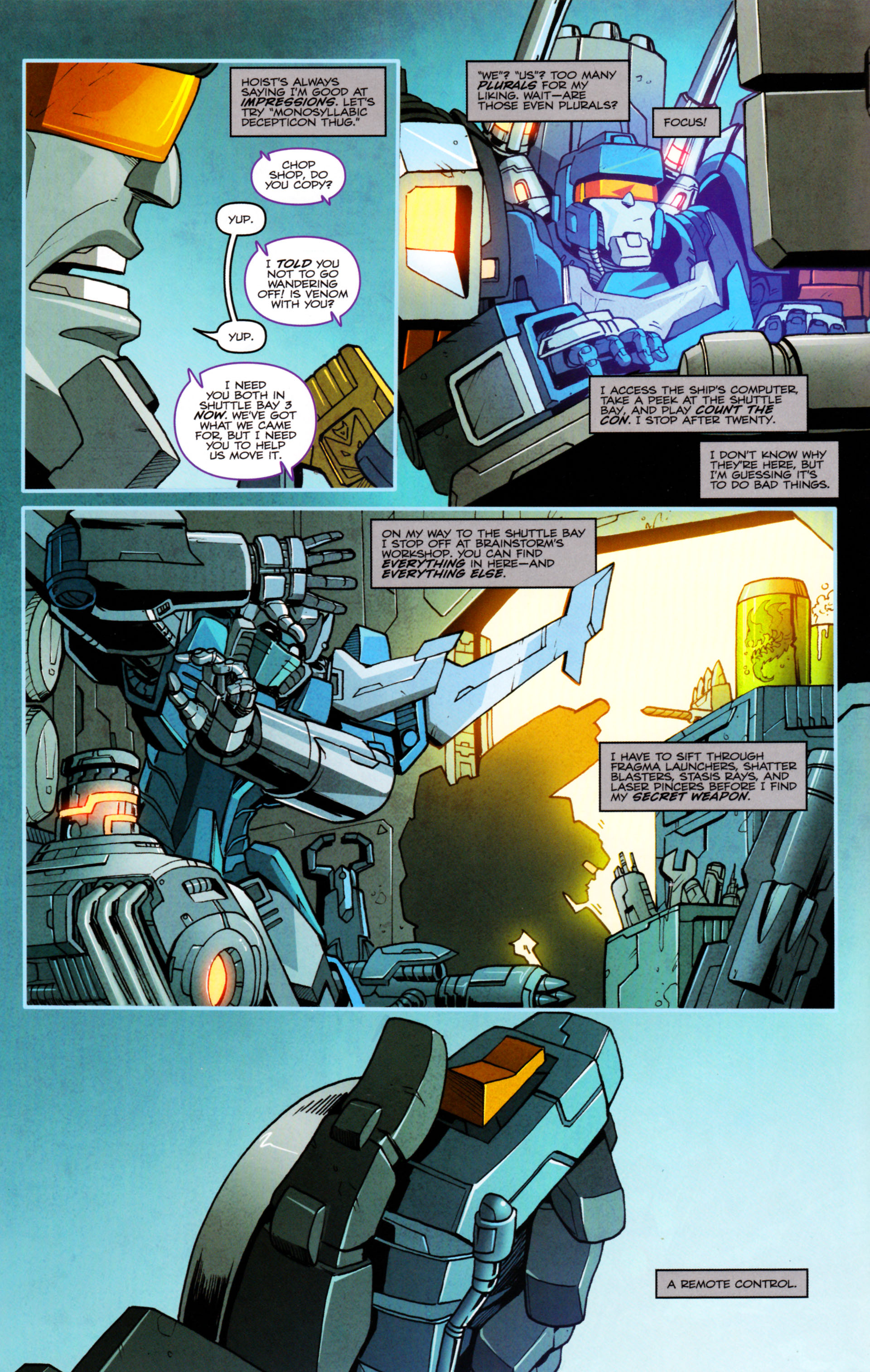 Read online The Transformers Spotlight: Trailcutter comic -  Issue # Full - 17