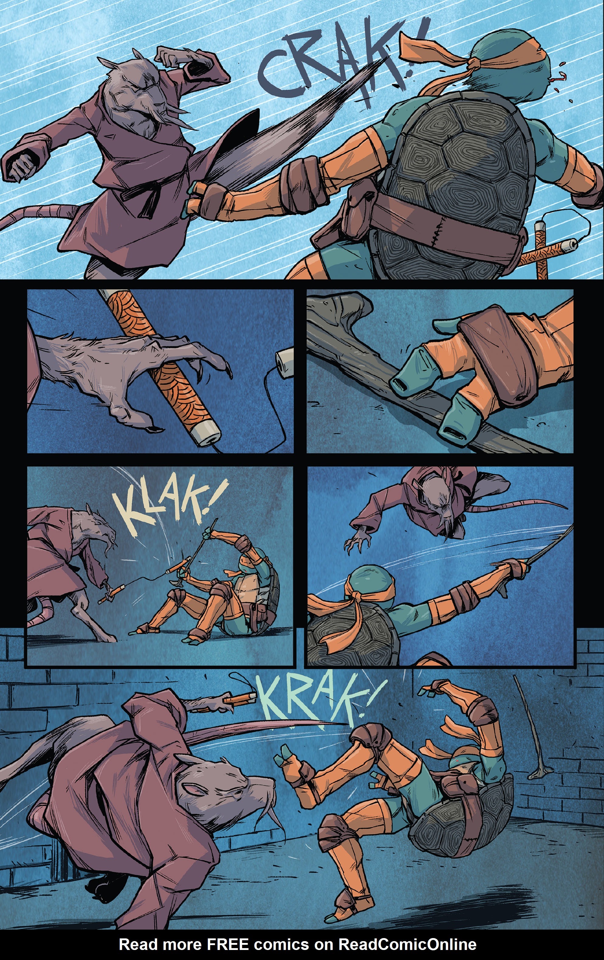 Read online Teenage Mutant Ninja Turtles: Best Of comic -  Issue # Michelangelo - 86