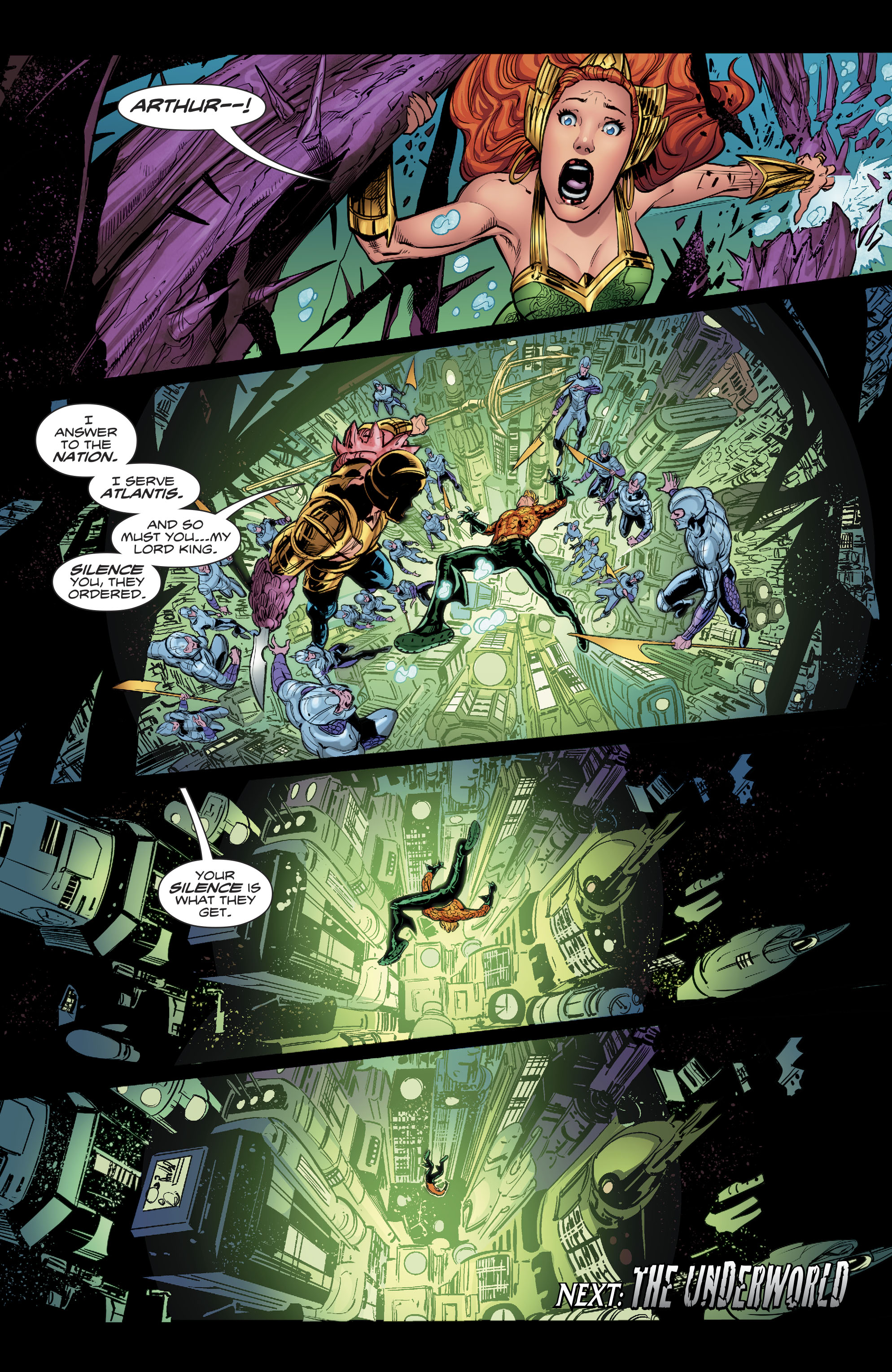 Read online Aquaman (2016) comic -  Issue #24 - 21