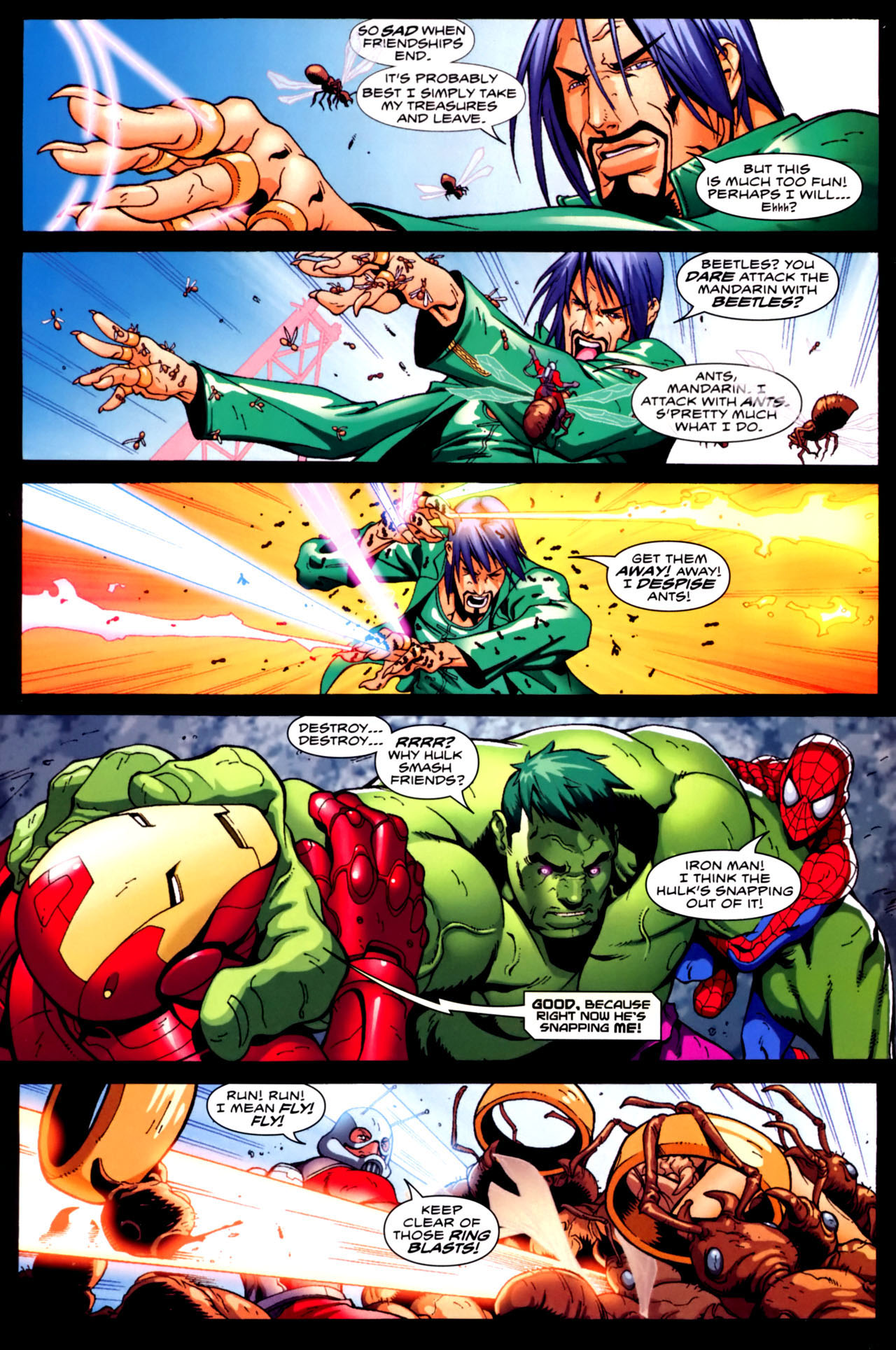 Read online Marvel Adventures: Iron Man, Hulk, and Spider-Man comic -  Issue # Full - 6