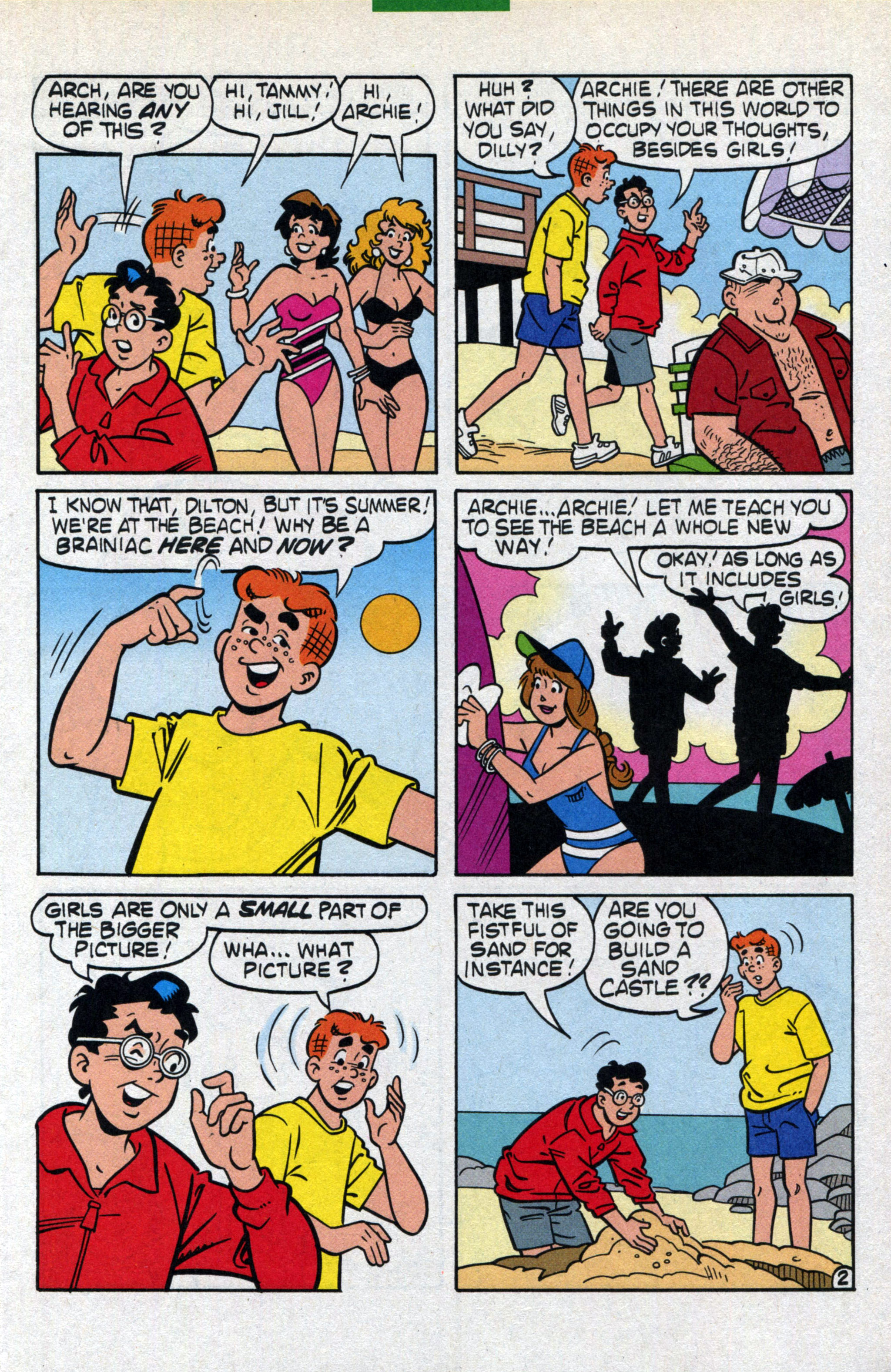 Read online Archie's Vacation Special comic -  Issue #8 - 20