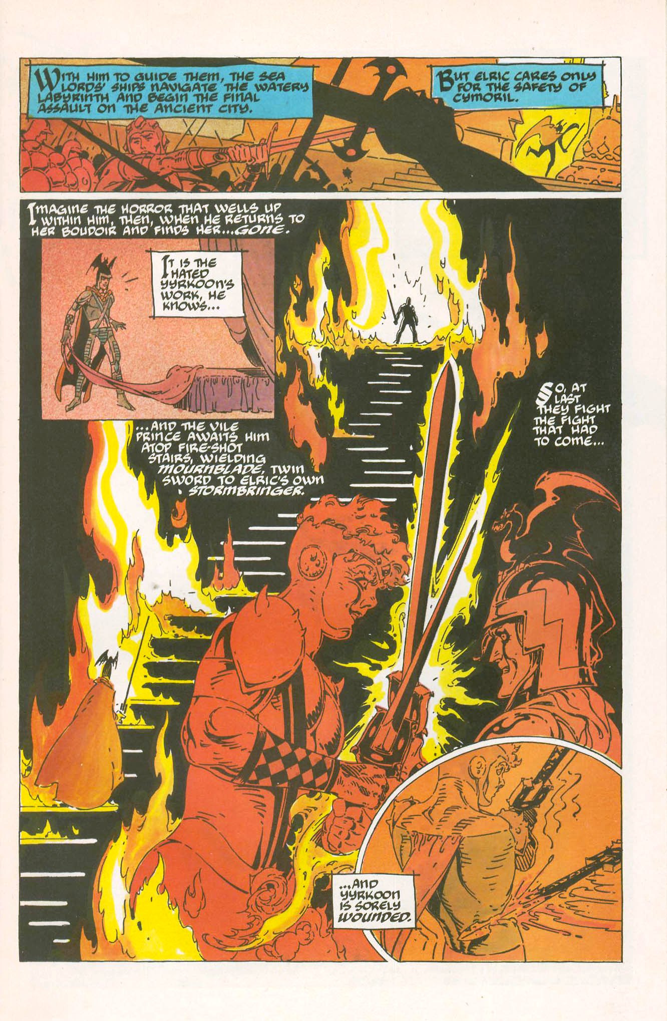 Read online Elric: Weird of the White Wolf comic -  Issue #2 - 9