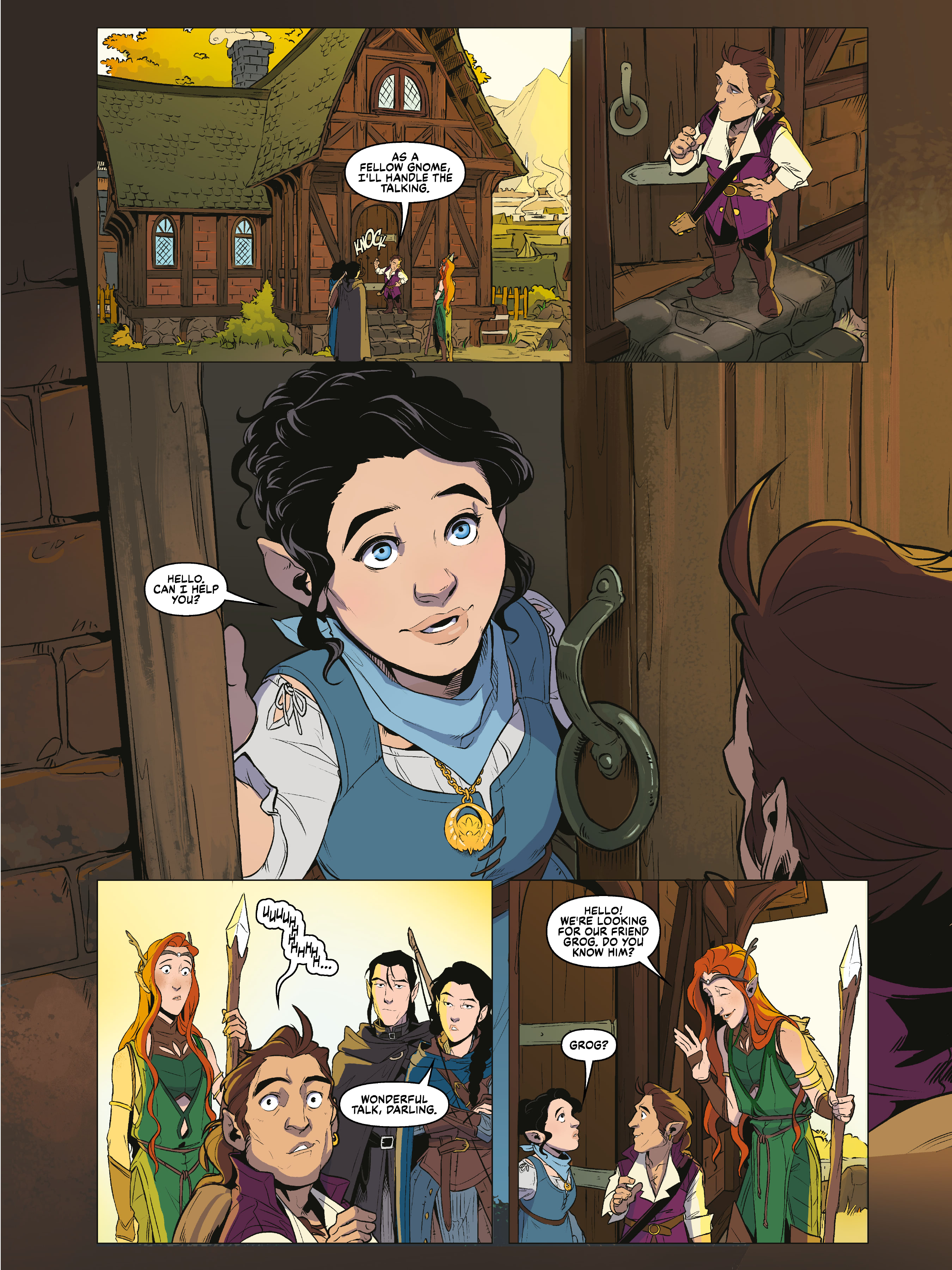 Read online Critical Role Vox Machina Origins comic -  Issue # (2019) _TPB Library Edition (Part 2) - 85