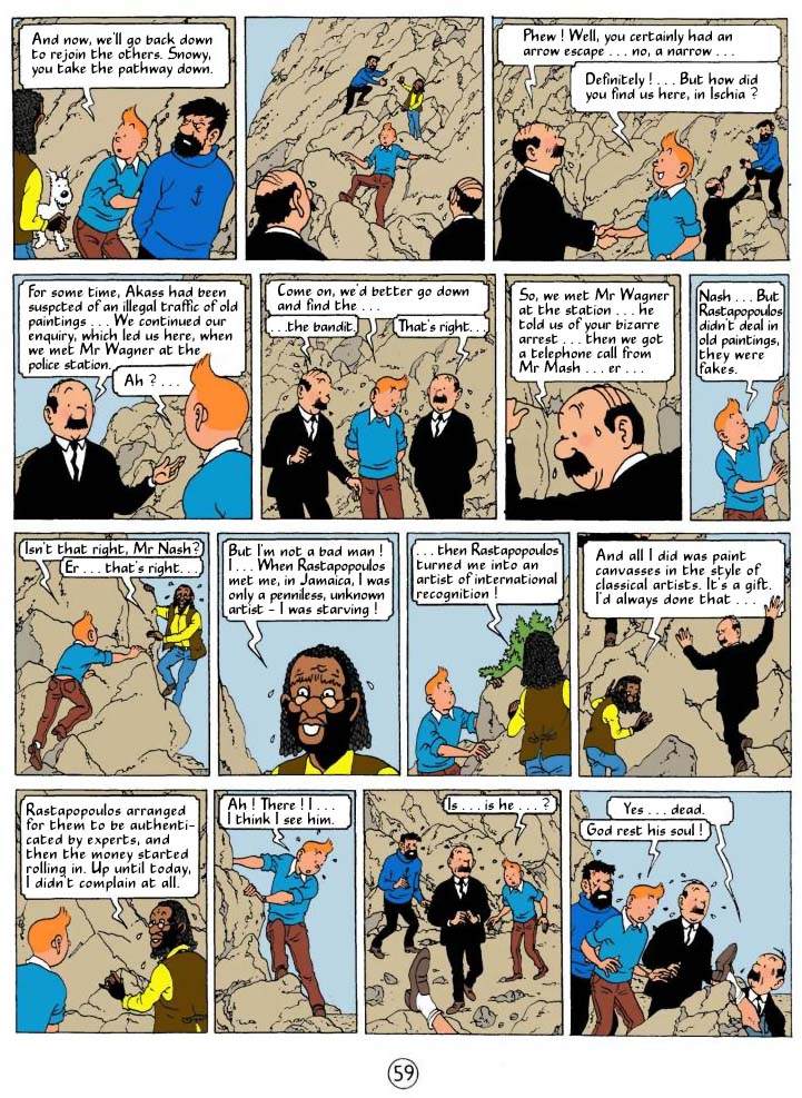 Read online The Adventures of Tintin comic -  Issue #24 - 62