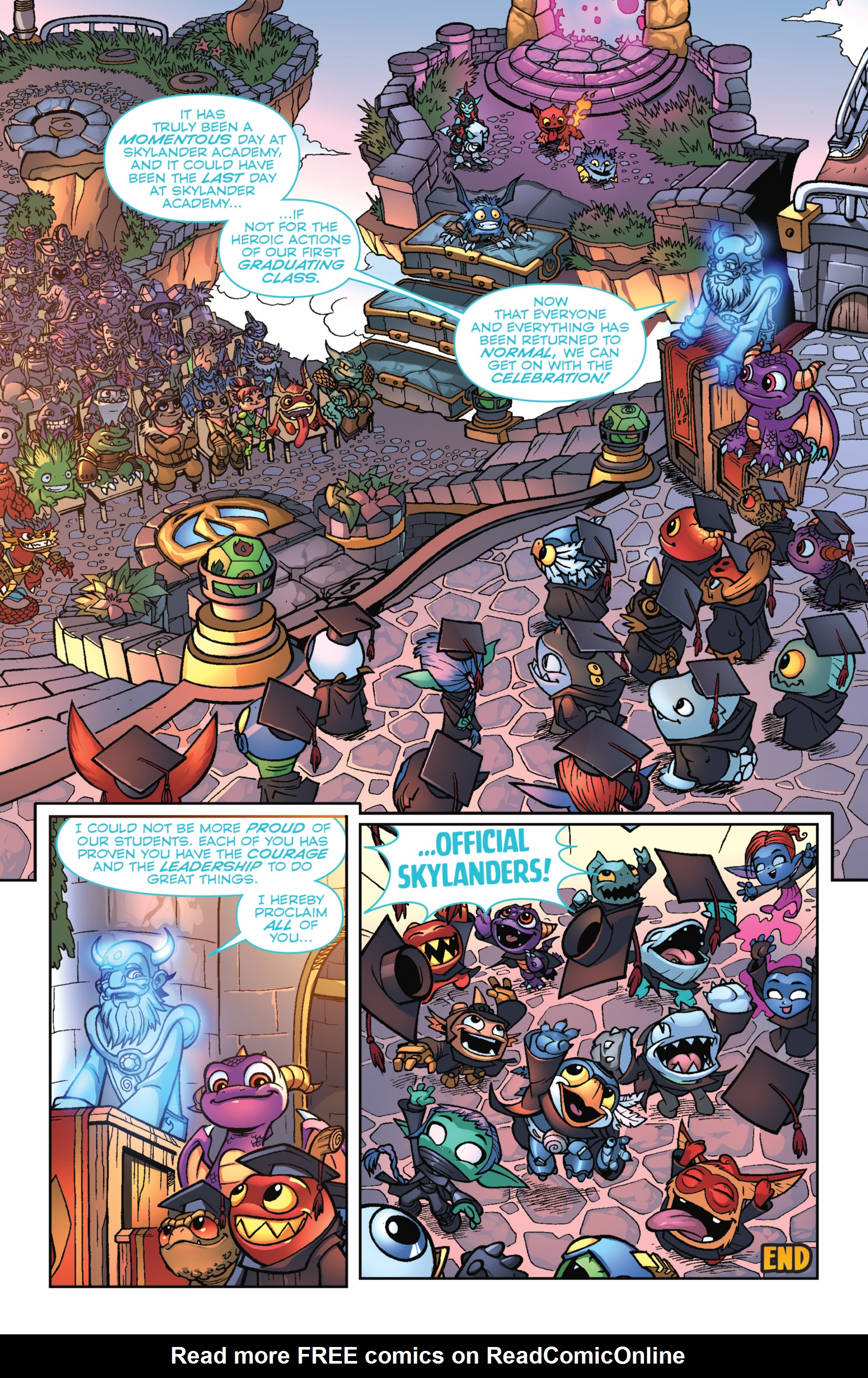 Read online Skylanders comic -  Issue #12 - 22