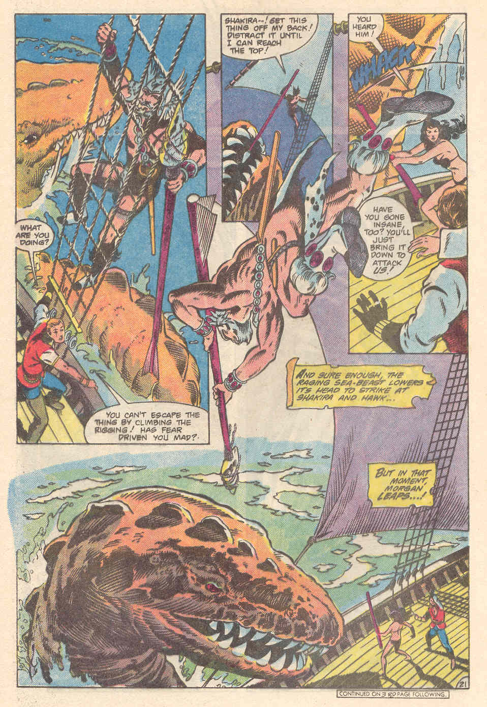 Read online Warlord (1976) comic -  Issue #95 - 21