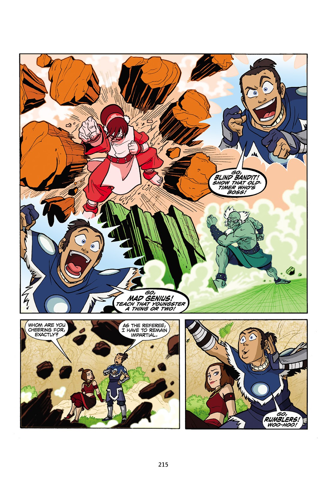 Nickelodeon Avatar: The Last Airbender - The Lost Adventures issue Full - Page 216