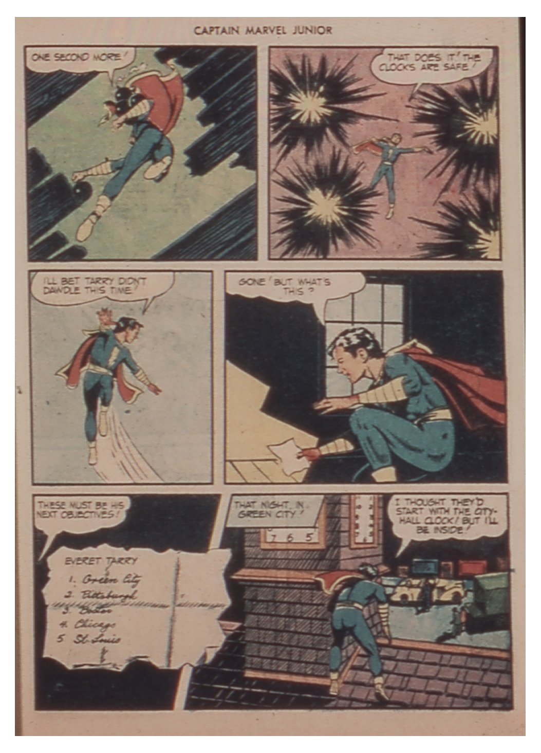 Read online Captain Marvel, Jr. comic -  Issue #15 - 35