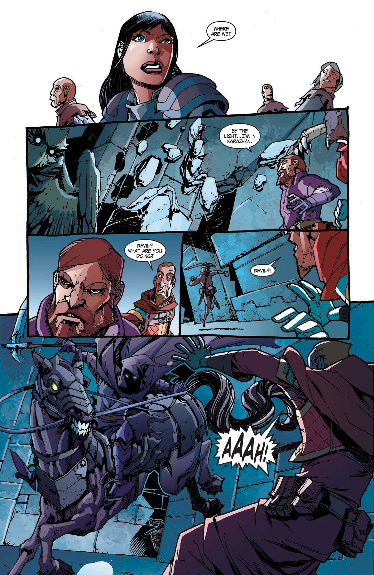 Read online World of Warcraft: Dark Riders comic -  Issue # Full - 104