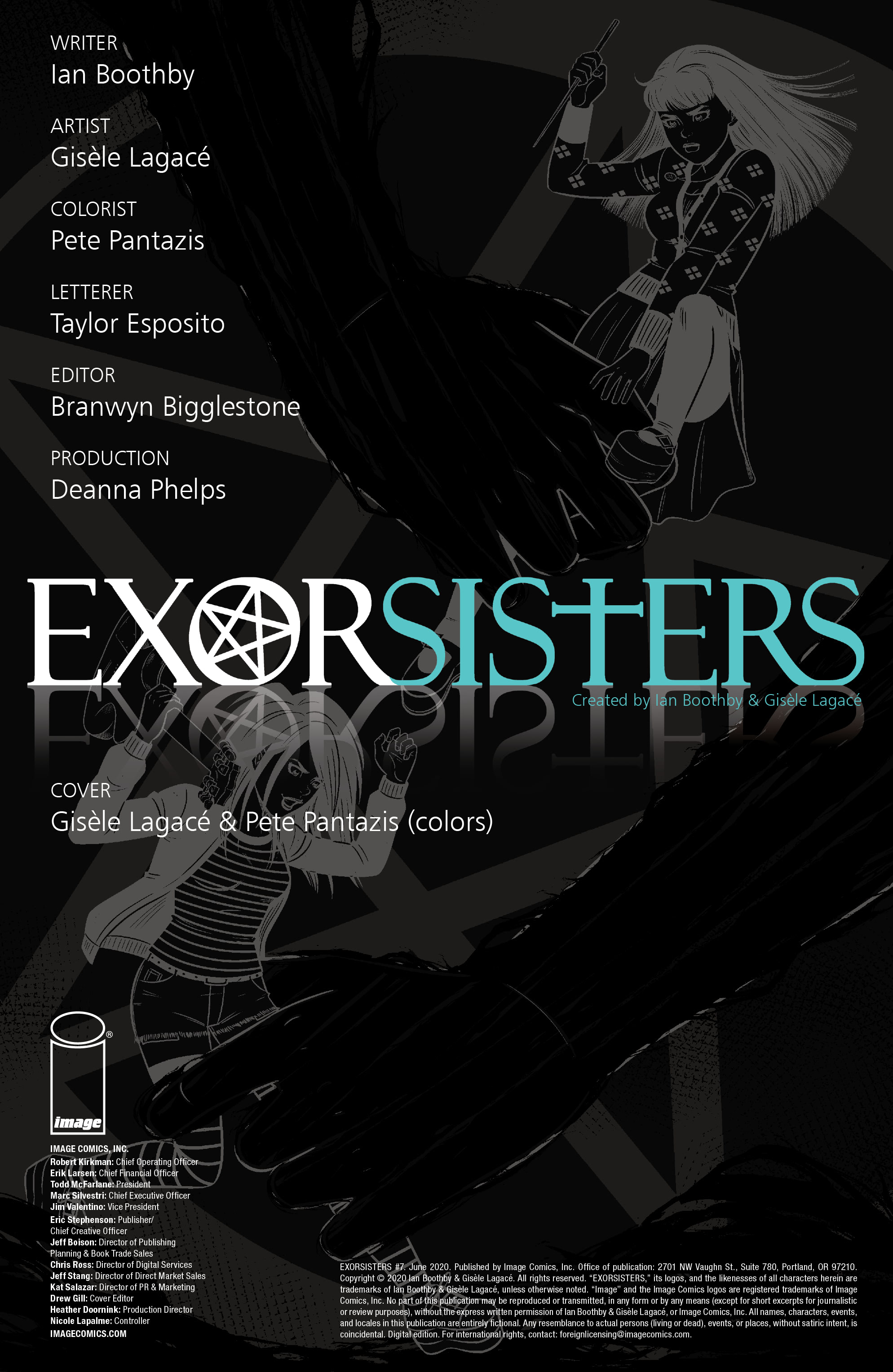 Read online Exorsisters comic -  Issue #7 - 2