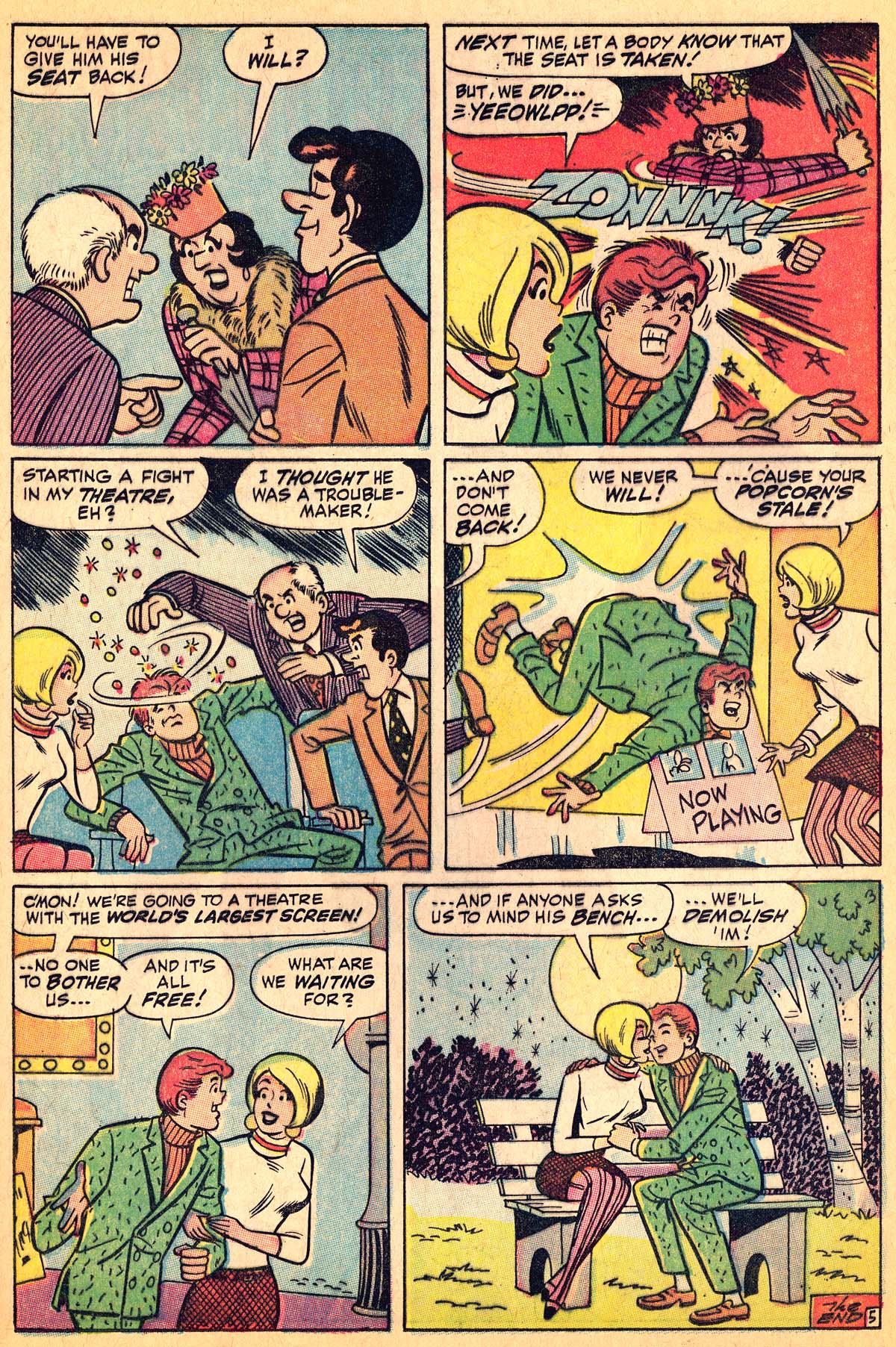 Read online Millie the Model comic -  Issue #158 - 21