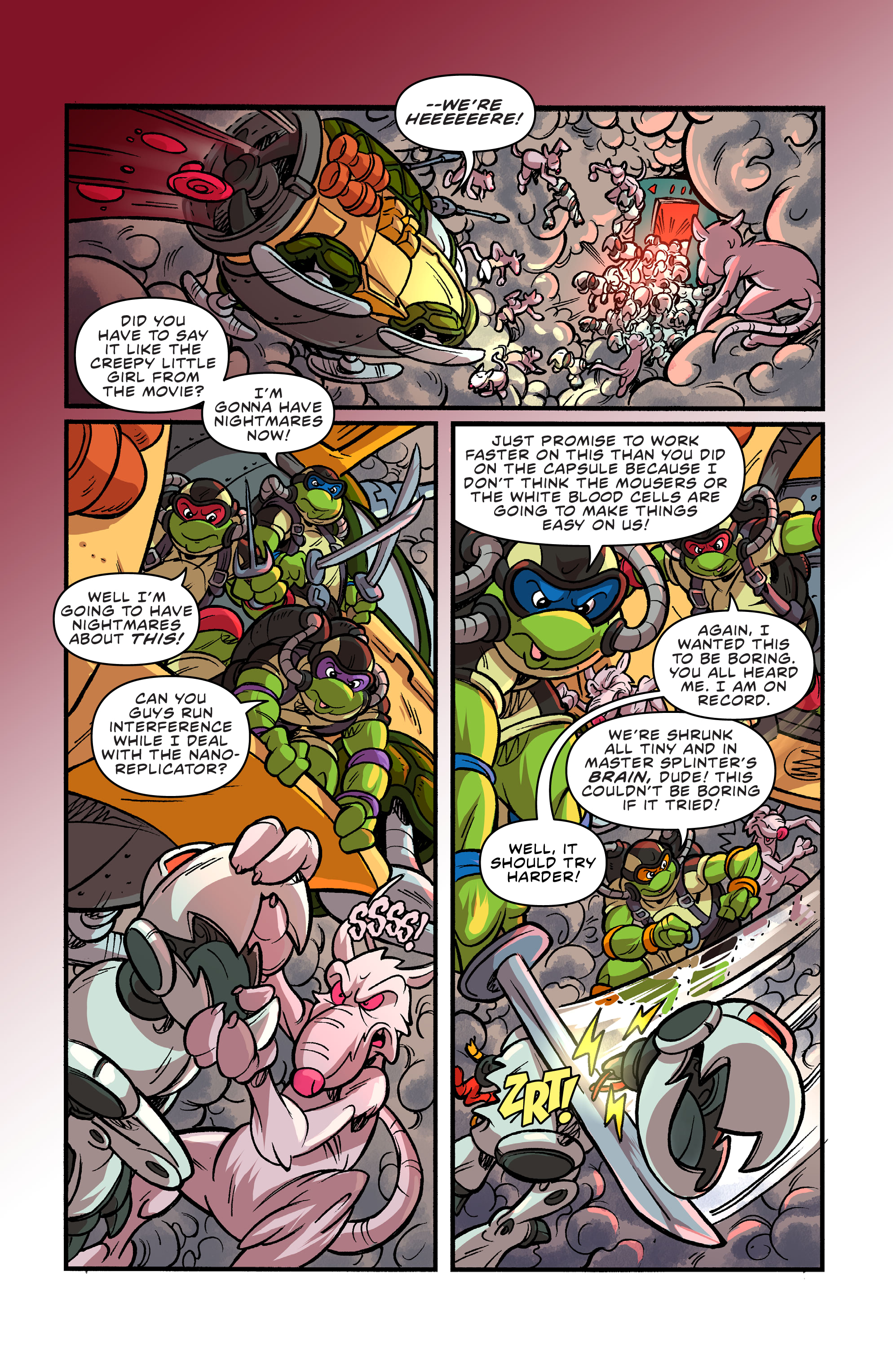 Read online Teenage Mutant Ninja Turtles: Saturday Morning Adventures comic -  Issue #4 - 14
