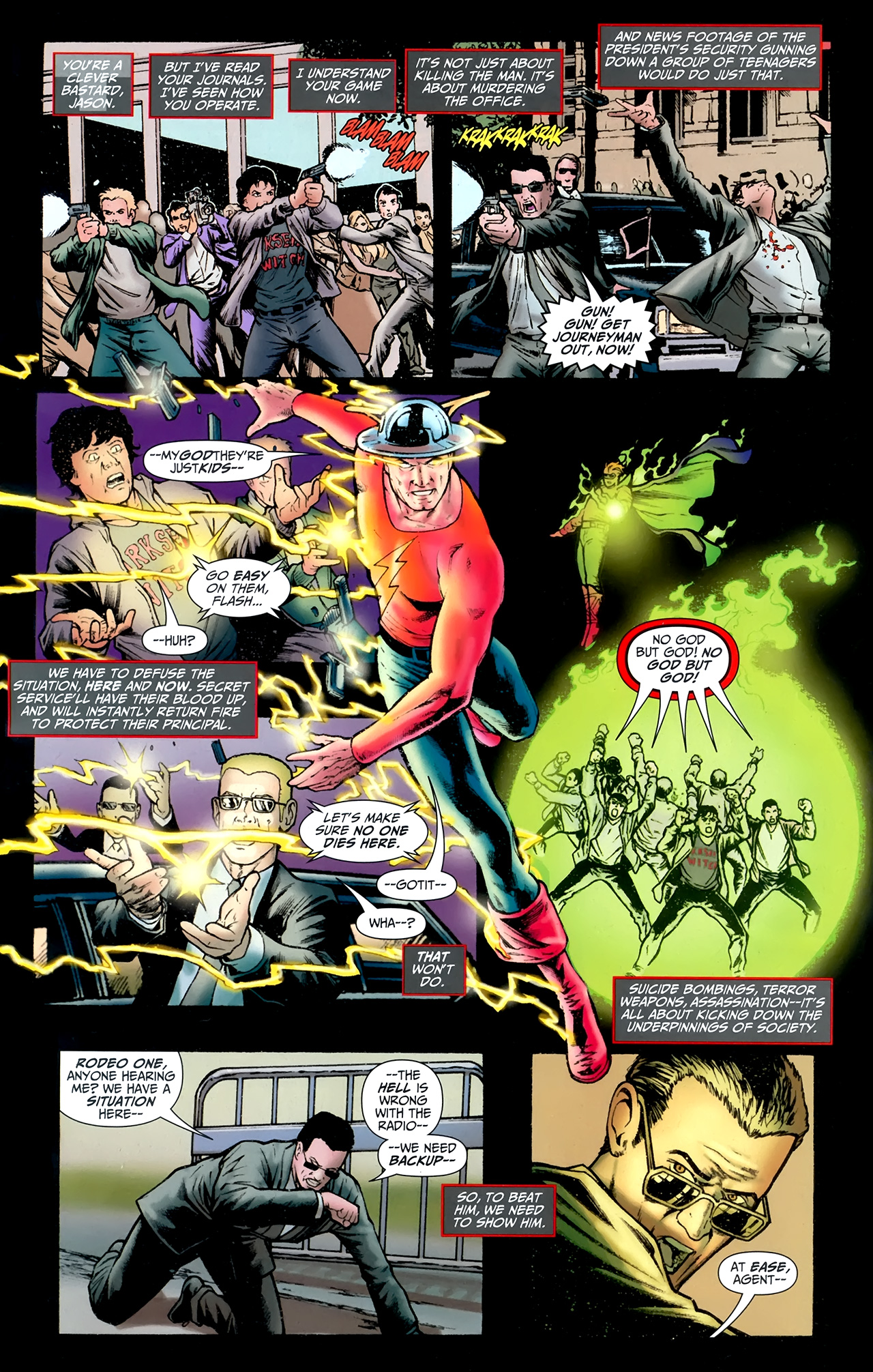 Read online JSA vs. Kobra comic -  Issue #6 - 14
