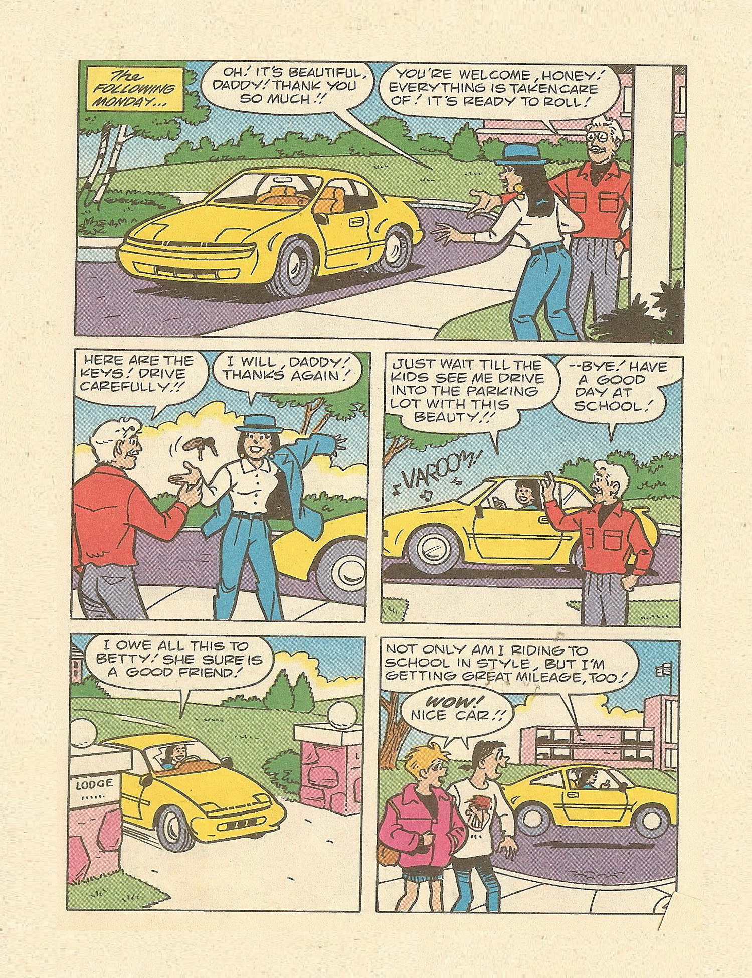 Read online Betty and Veronica Digest Magazine comic -  Issue #81 - 54